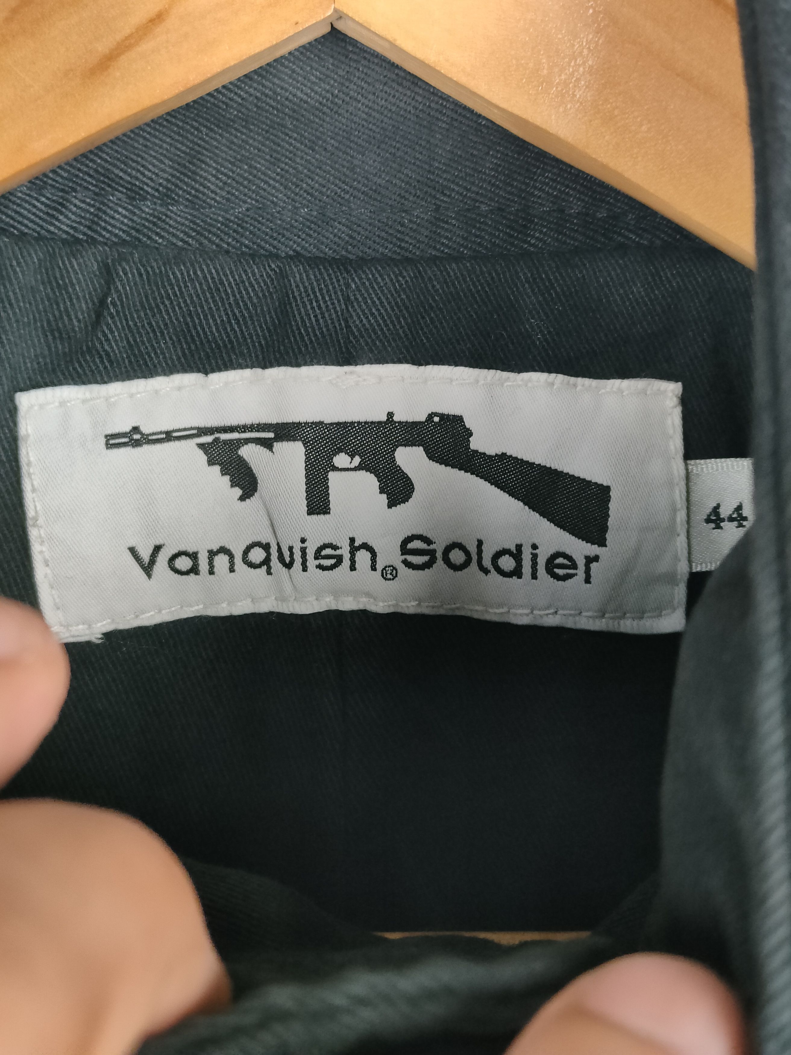 Vanquish Vanquish Soldier Skeleton Embroidery Military Jacket Size US S / EU 44-46 / 1 - 4 Thumbnail