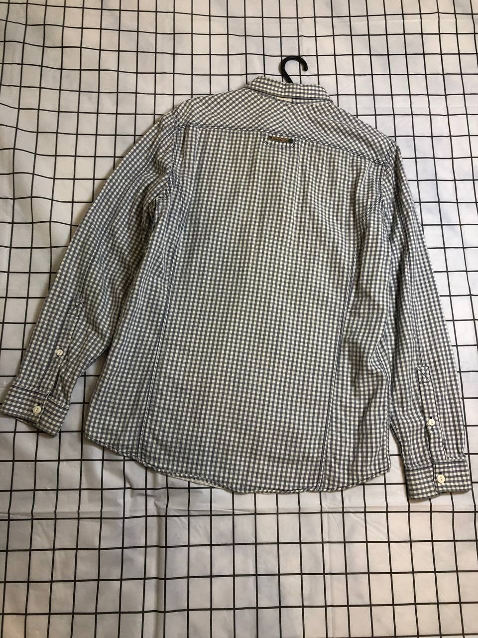 Diesel Diesel Flannel Long Sleeve Button Shirt Checked Pattern Size US XL / EU 56 / 4 - 11 Thumbnail