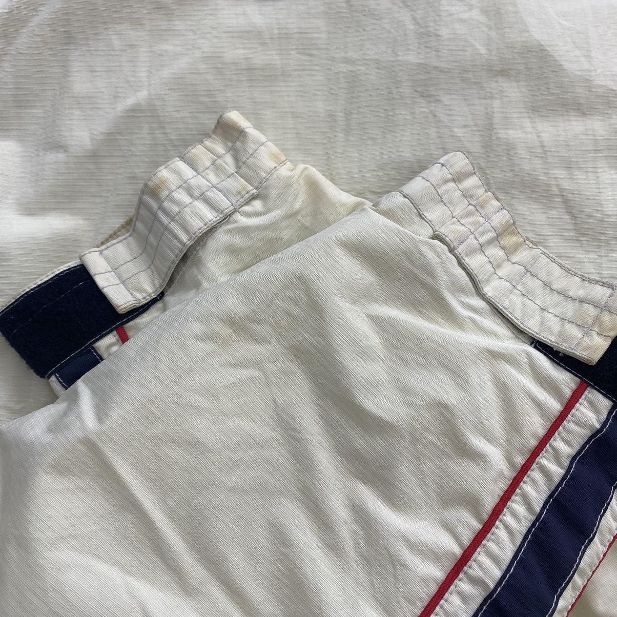 Japanese Brand POINT SQUARE Japana Japanese Brand Cream Windbreaker Coach Size US XXL / EU 58 / 5 - 10 Thumbnail