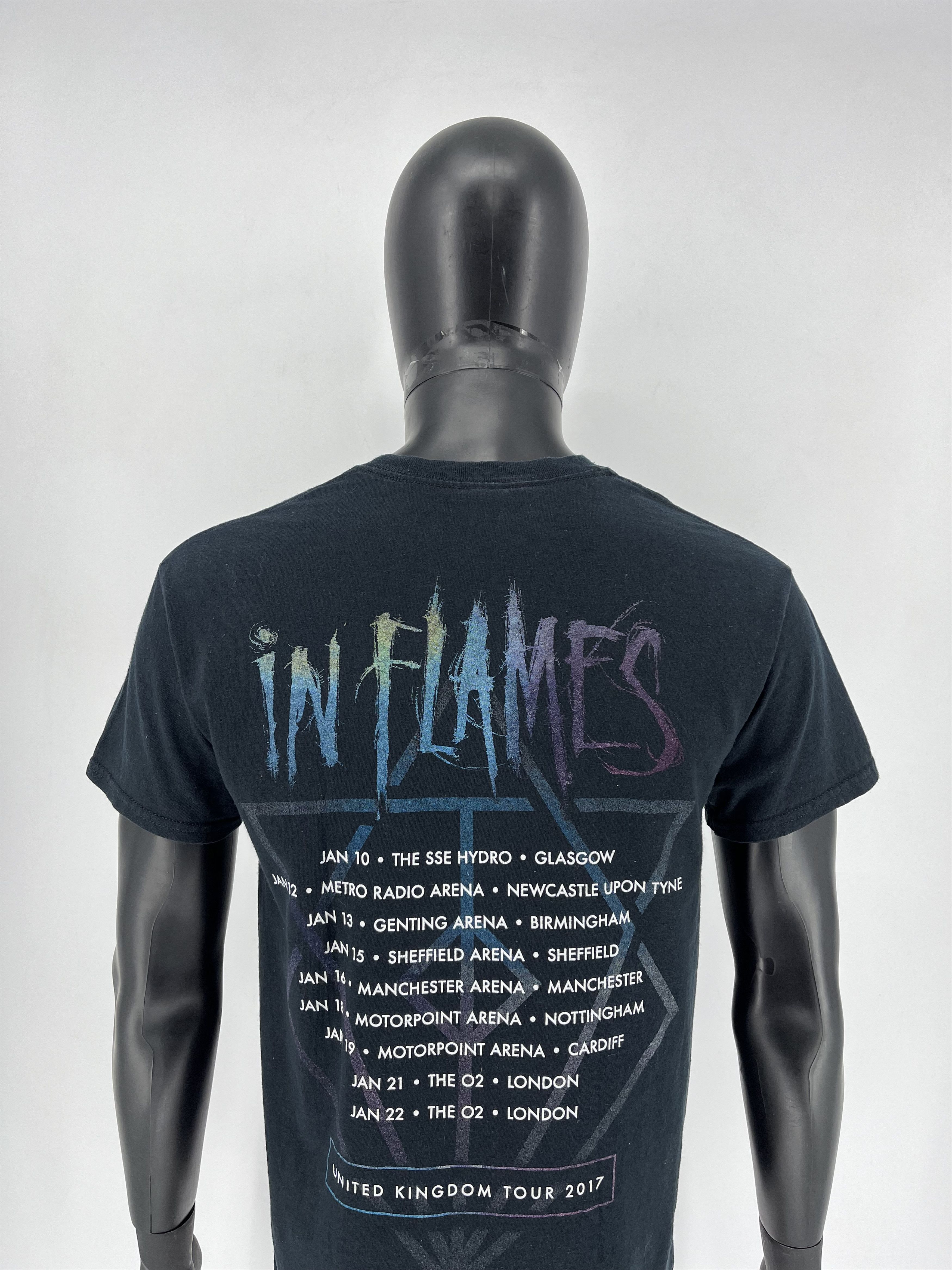 Band Tees Swedish Heavy Metal Band In Flames Big Image Tour Tee Size US M / EU 48-50 / 2 - 9 Thumbnail