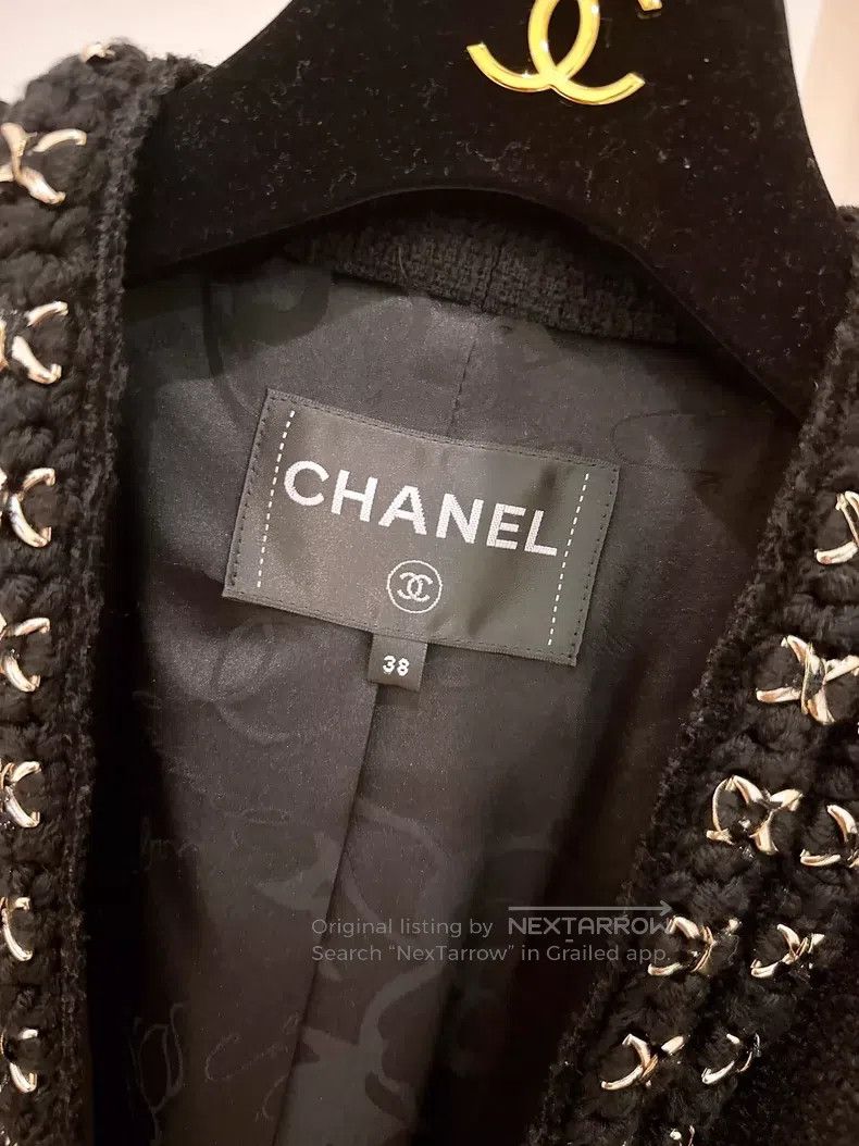 Chanel Chanel Metropolis black and gold jacket Size XS / US 0-2 / IT 36-38 - 8 Thumbnail