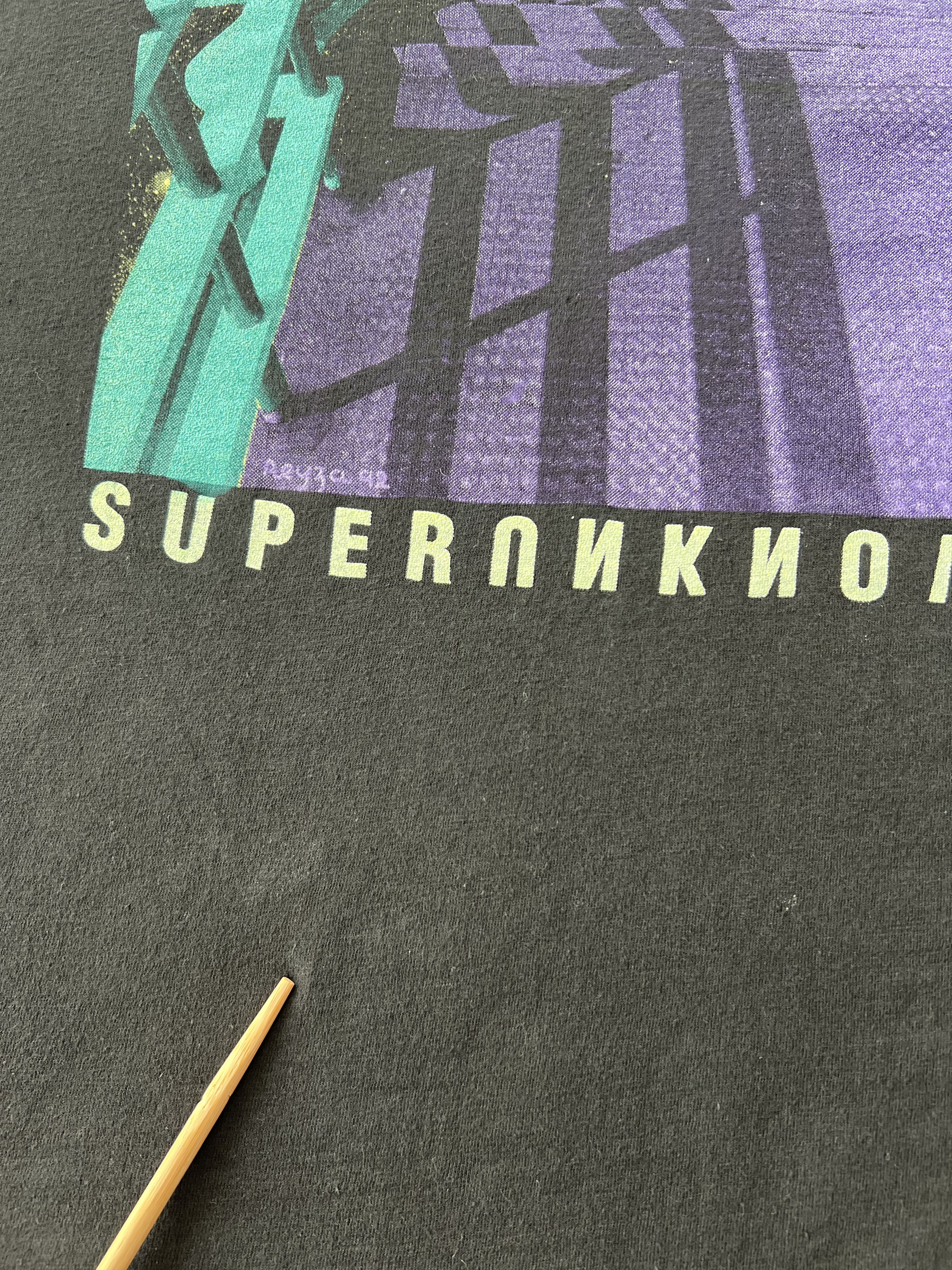 Band Tees Vintage 1994 Soundgarden Superunknown Tour Black T-shirt Size US XL / EU 56 / 4 - 9 Thumbnail