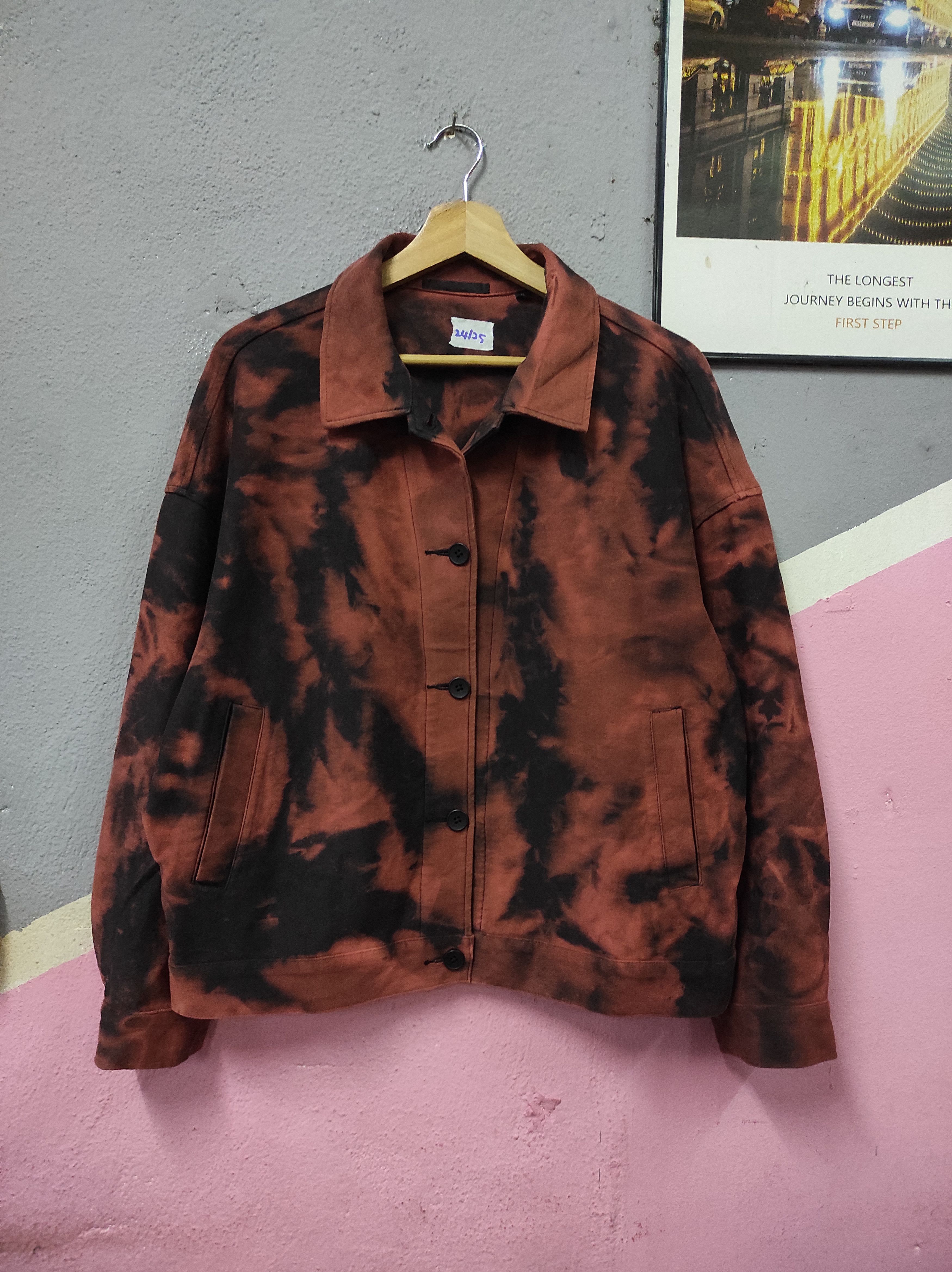 Uniqlo UNIQLO CHORE JACKET WORKWEAR OVERSIZED TIE DYE Size XL / US 12-14 / IT 48-50 - 1 Thumbnail