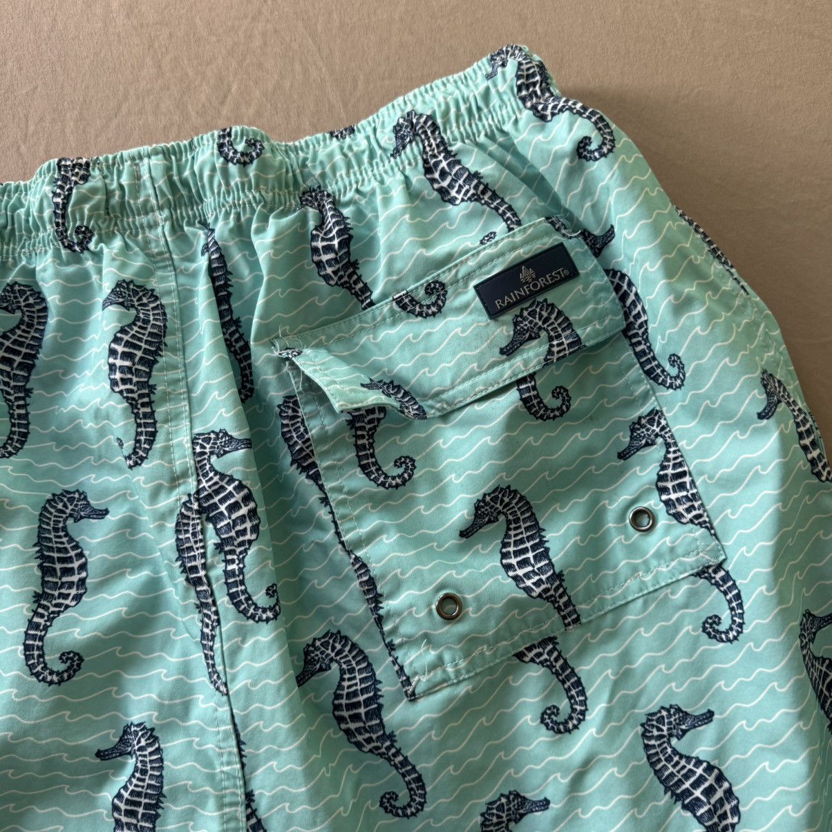 Rainforest × Vintage Rainforest “Curled Tails” Swim Trunks Size US 30 / EU 46 - 6 Thumbnail