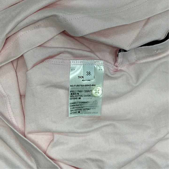 Thom Browne Thom Browne Pink Short Sleeve T-Shirt -2507 Size S / US 4 / IT 40 - 5 Thumbnail