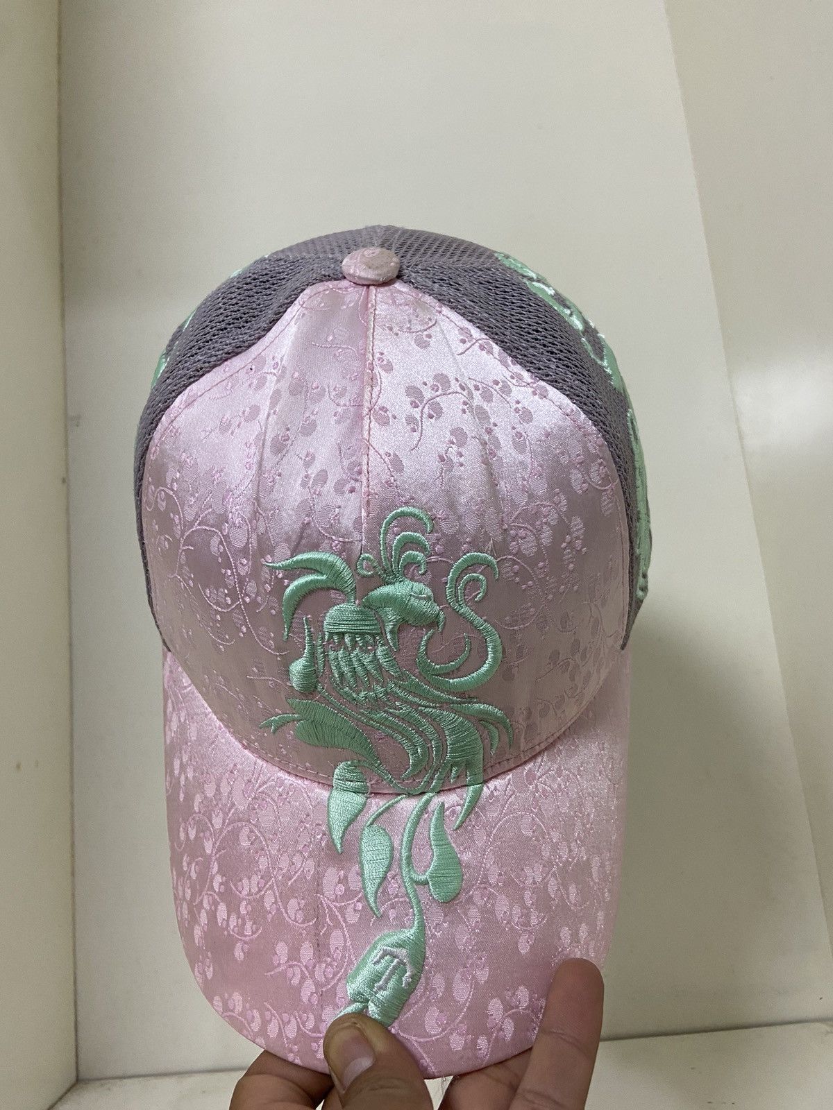 Japanese Brand Tantu black trucker hats embroidery Size ONE SIZE - 7 Thumbnail
