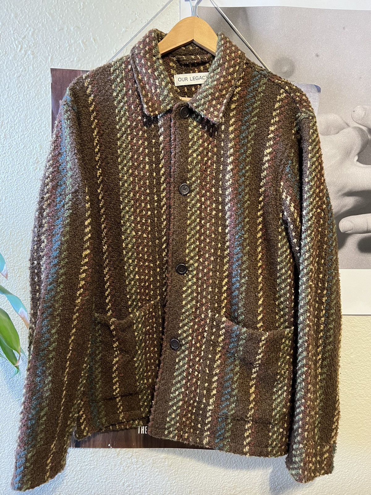 Our Legacy Grail SS21 Facility Jacket Thermochromic Purple BNWT 46