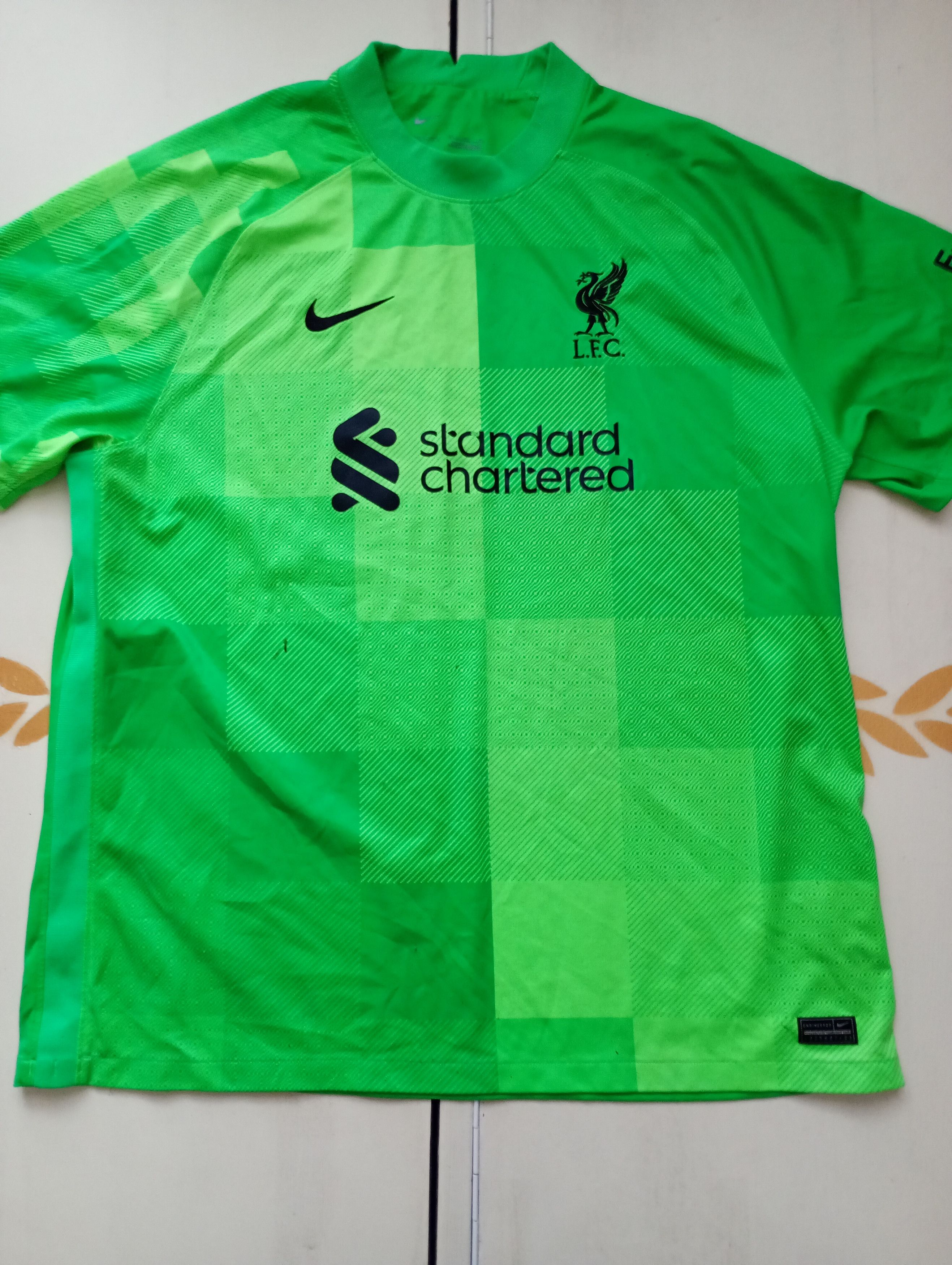 Nike Nike Liverpool FC Goalkeeper Jersey 2021-2022 Size US XL / EU 56 / 4 - 2 Thumbnail