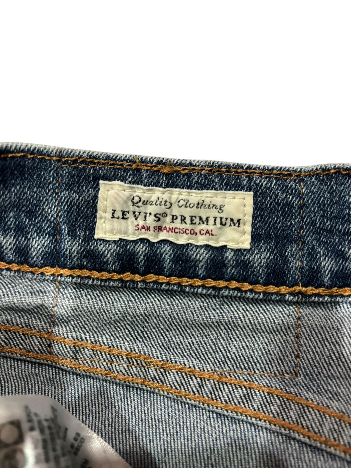 Levi's × Levi's Vintage Clothing × Vintage Y2k Levi’s Big E Lot 505 Faded Straight Cut Denim Jeans Size US 31 - 10 Thumbnail