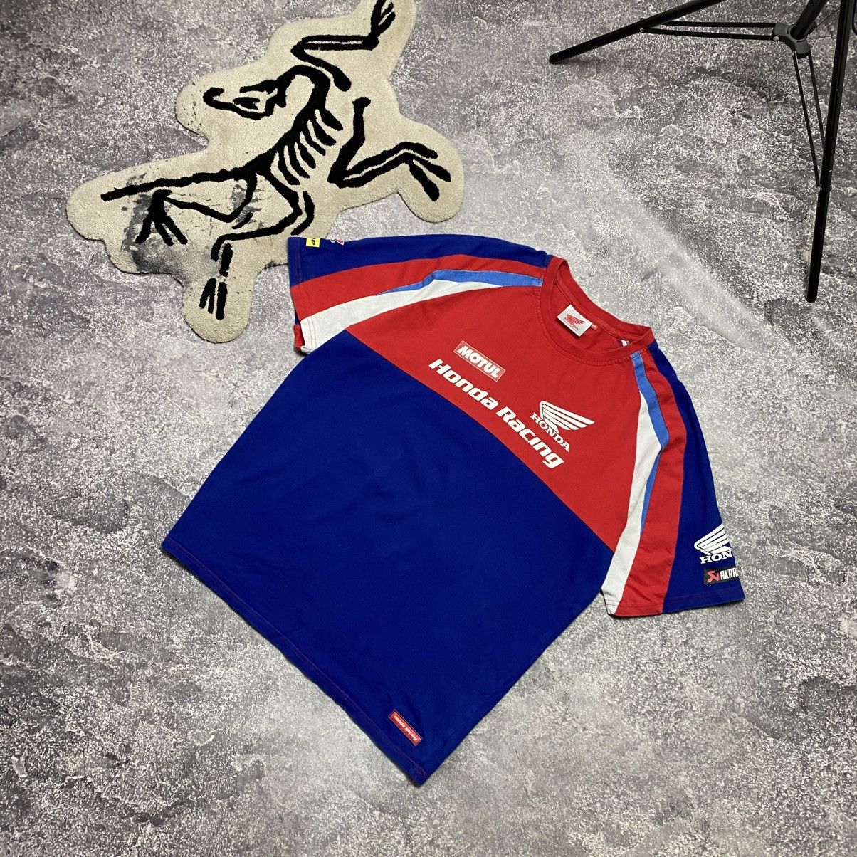 Honda Vintage Honda Racing Big Logo Many sponsors NASCAR tee Size US XXL / EU 58 / 5 - 2 Thumbnail