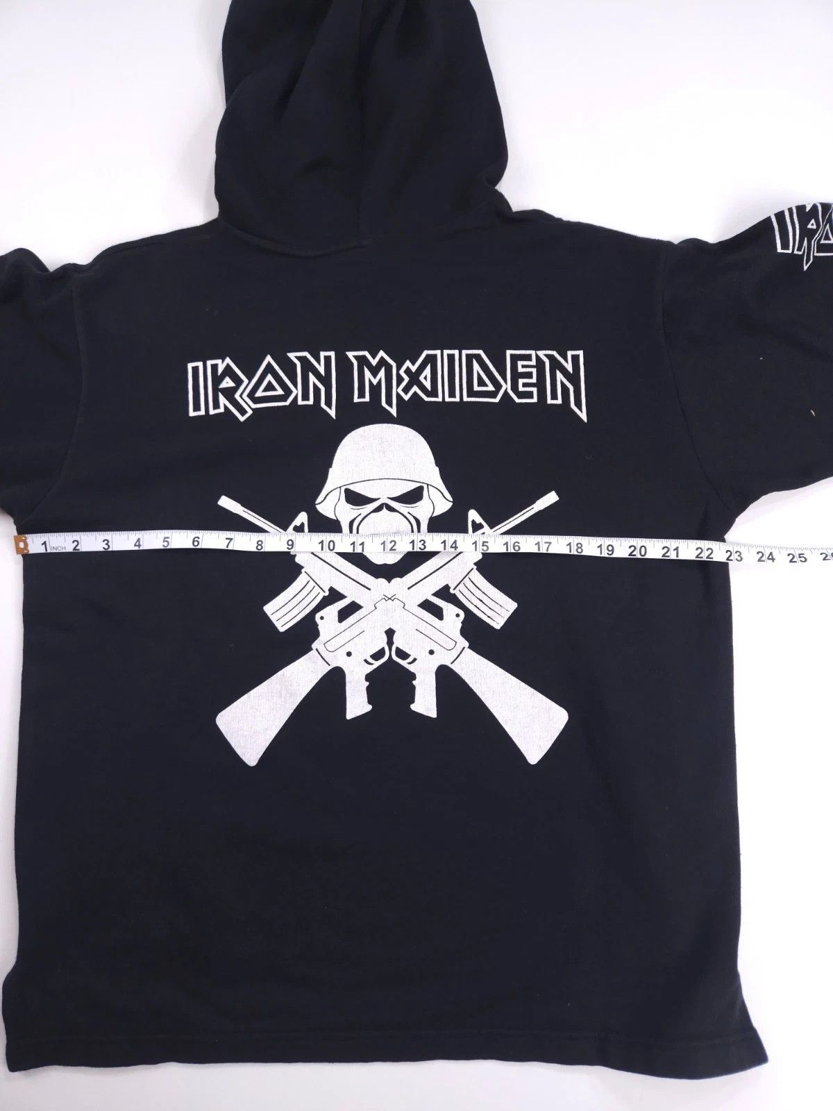 Vintage Iron Maiden A Matter Of Life And Death Hoodie Shirt L Size US L / EU 52-54 / 3 - 7 Thumbnail