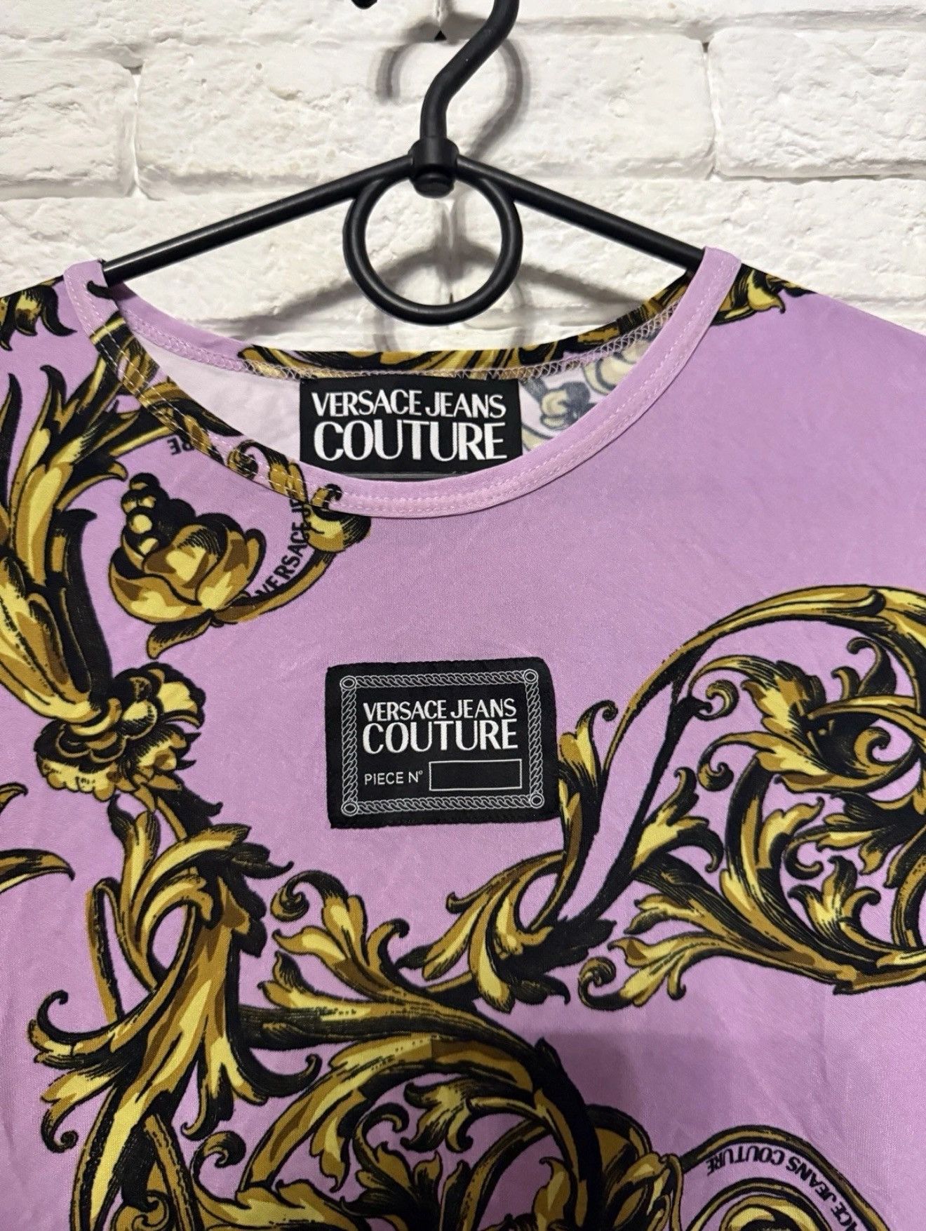 Versace Jeans Couture Versace Jeans Couture Garland Print Top Regalia Baroque Size M / US 6-8 / IT 42-44 - 3 Thumbnail