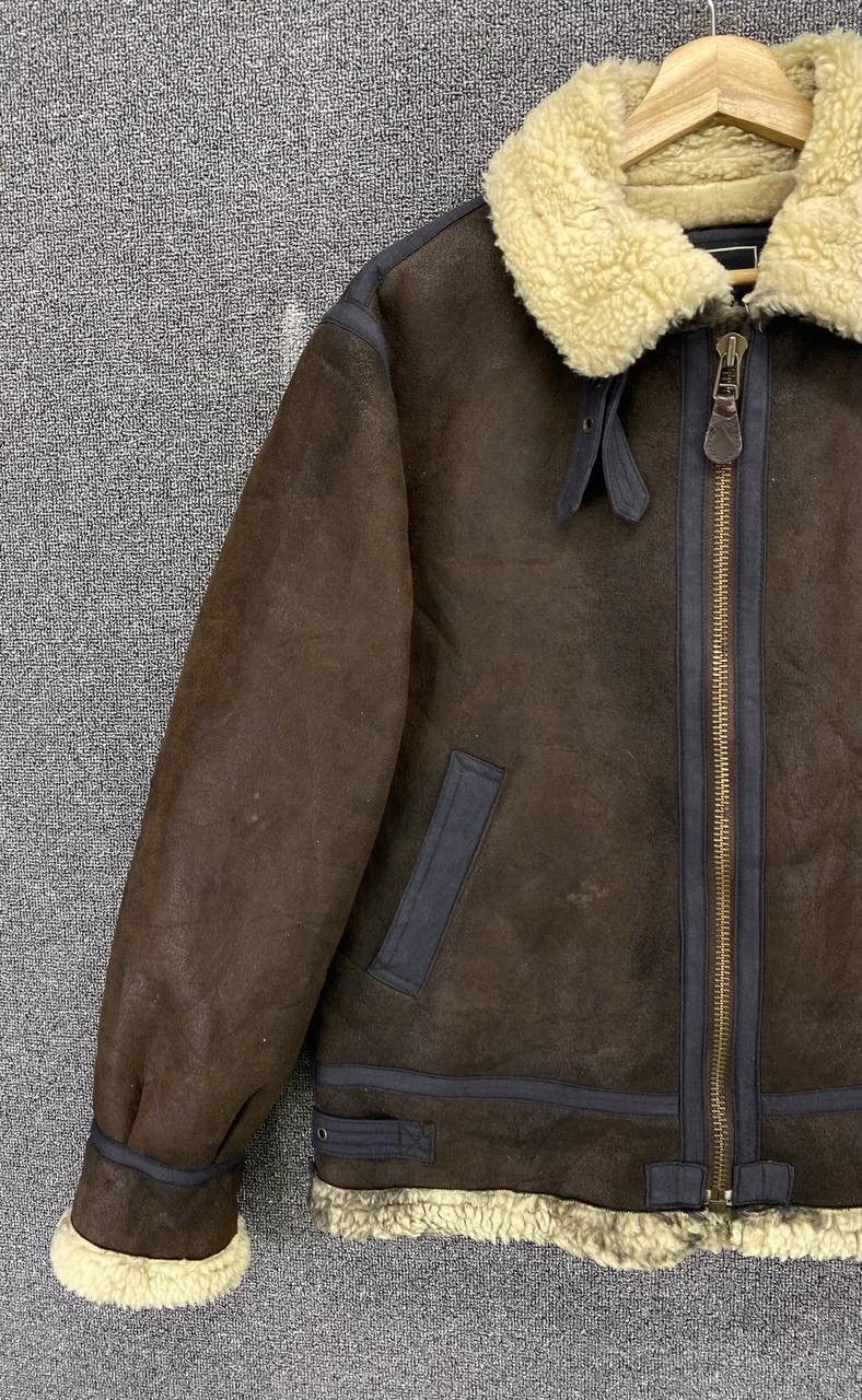 Alpha Industries Vintage Alpha Industries Rare Sherpa Shearling B 3 Jacket Size US L / EU 52-54 / 3 - 3 Thumbnail