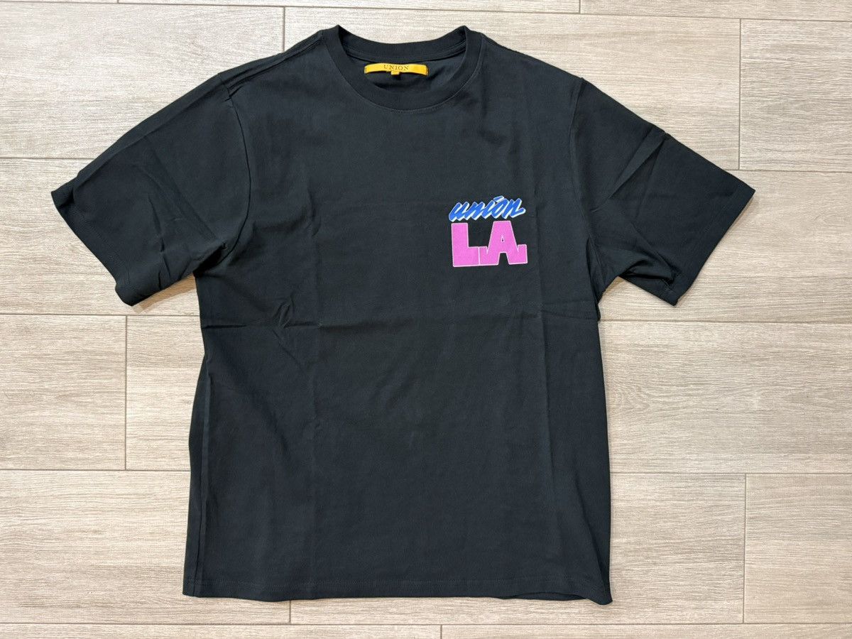 Union LA Men's Union Los Angeles Big LA Tee True Black T-Shirt Large Size US L / EU 52-54 / 3 - 1 Thumbnail