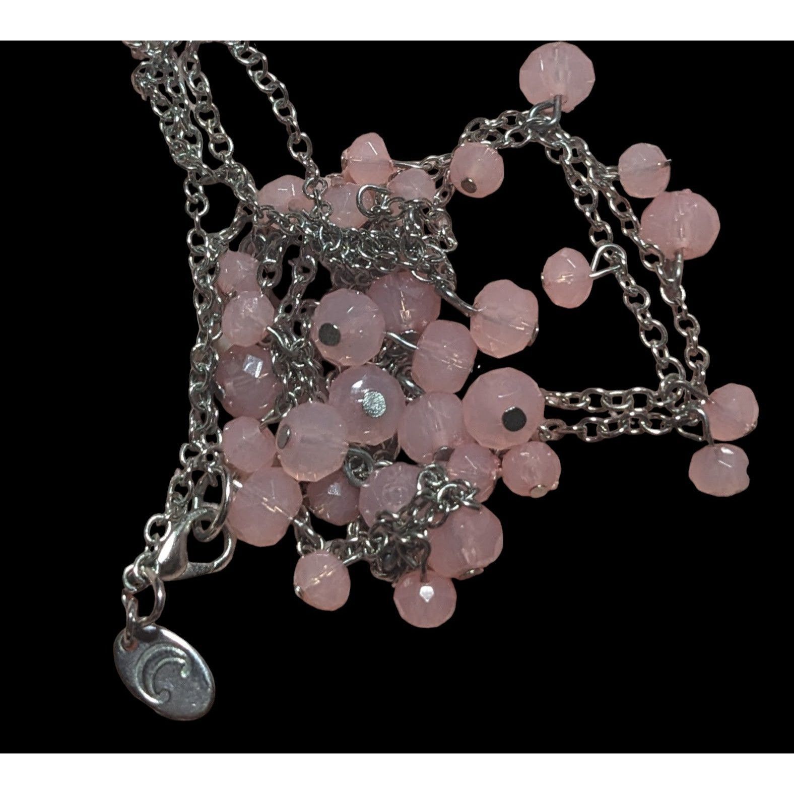 Other Charming Charlie Pink And Silver Necklace Size ONE SIZE - 5 Thumbnail