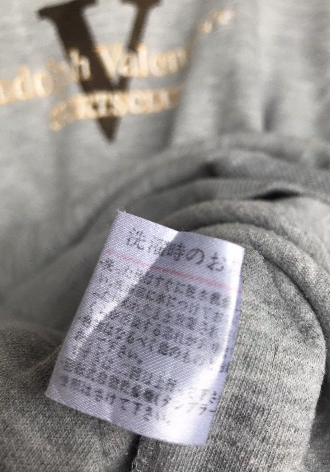 Valentino × Vintage Vintage Rudolph Valentino Embroidered Big Logo Sweatshirt Size US L / EU 52-54 / 3 - 8 Thumbnail