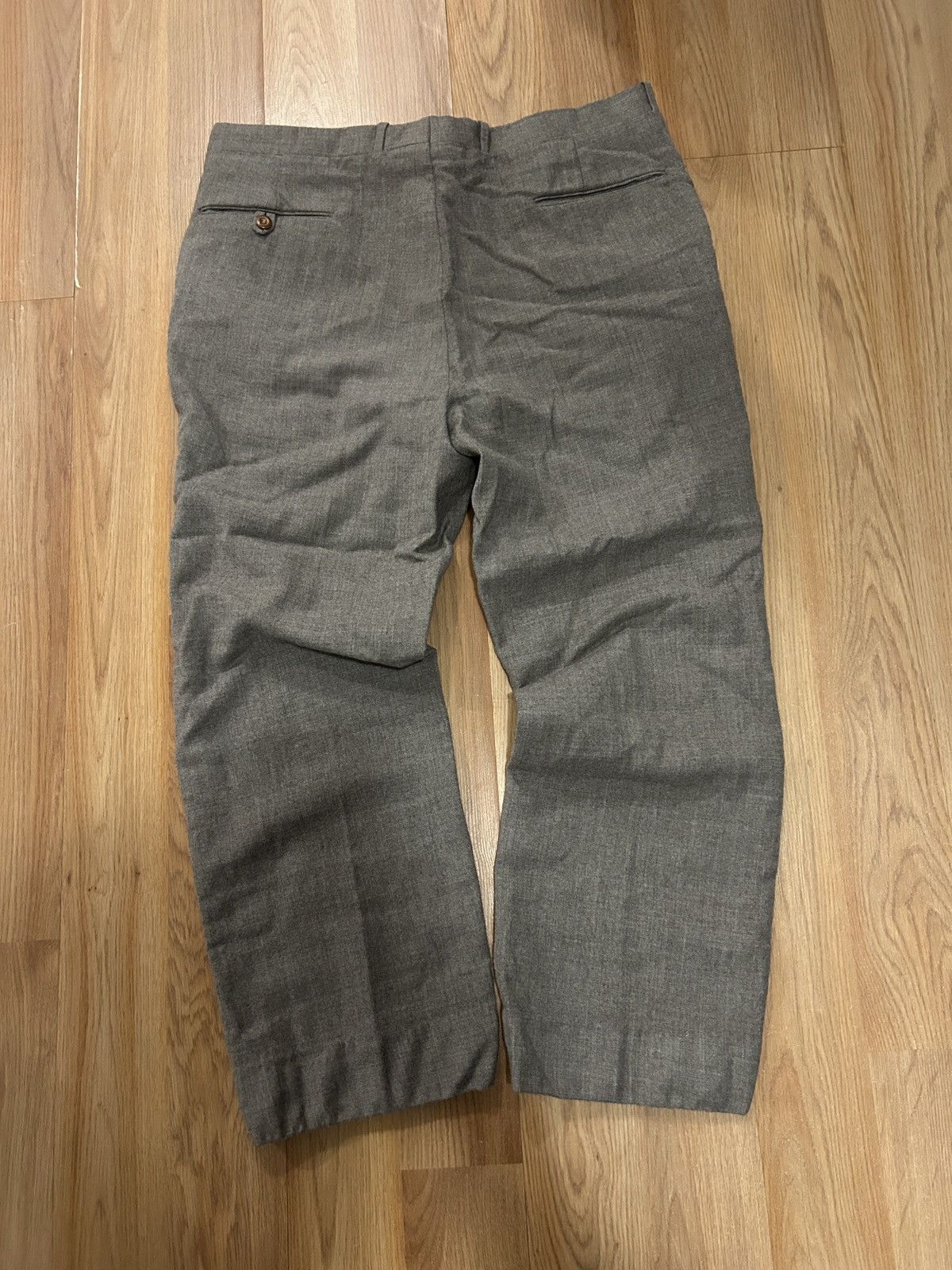 Yves Saint Laurent 100% wool dress pants Size US 38 / EU 54 - 8 Thumbnail