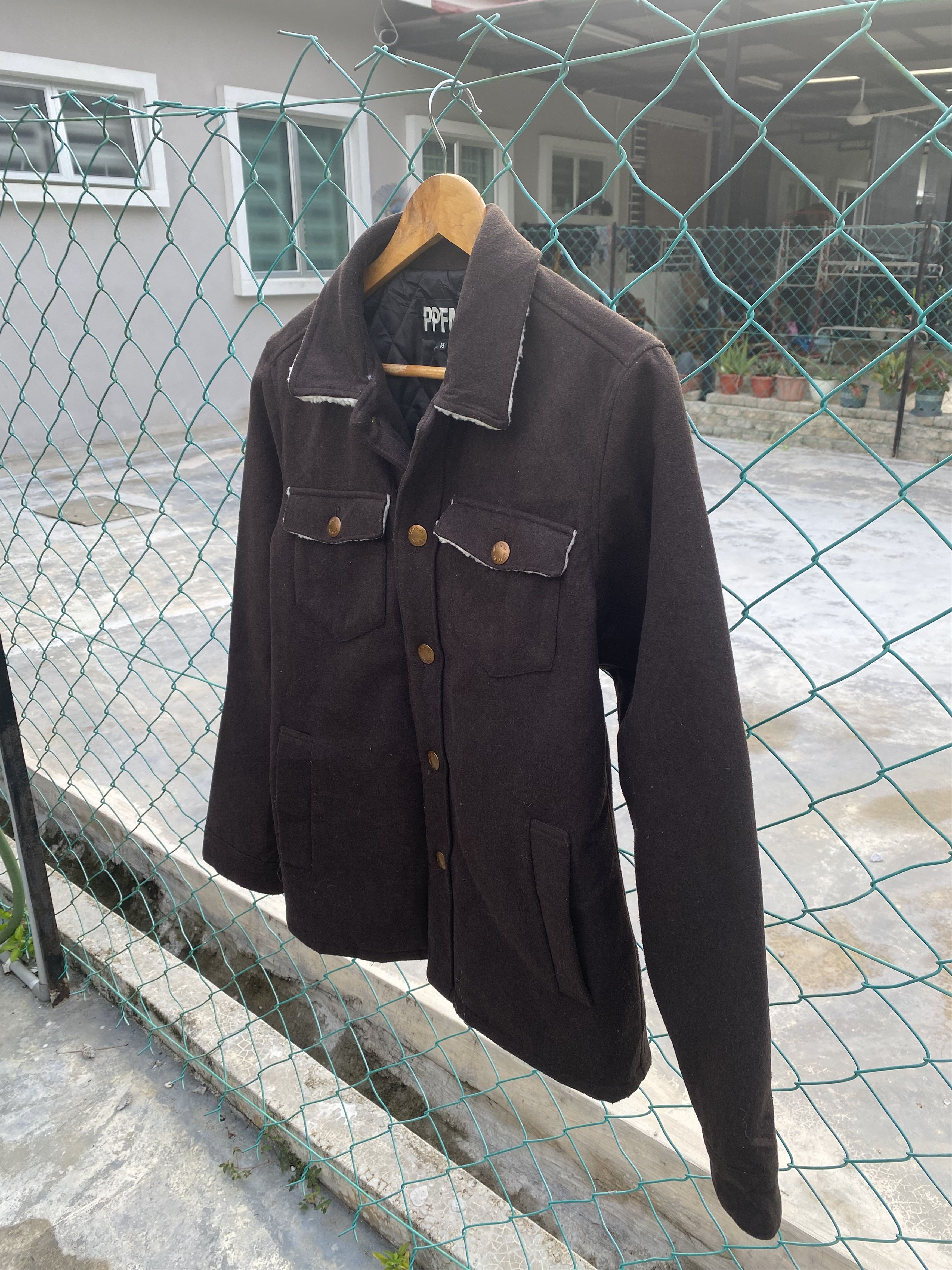 Japanese Brand × PPFM AW PPFM union made wool quilted jacket Size US M / EU 48-50 / 2 - 4 Thumbnail