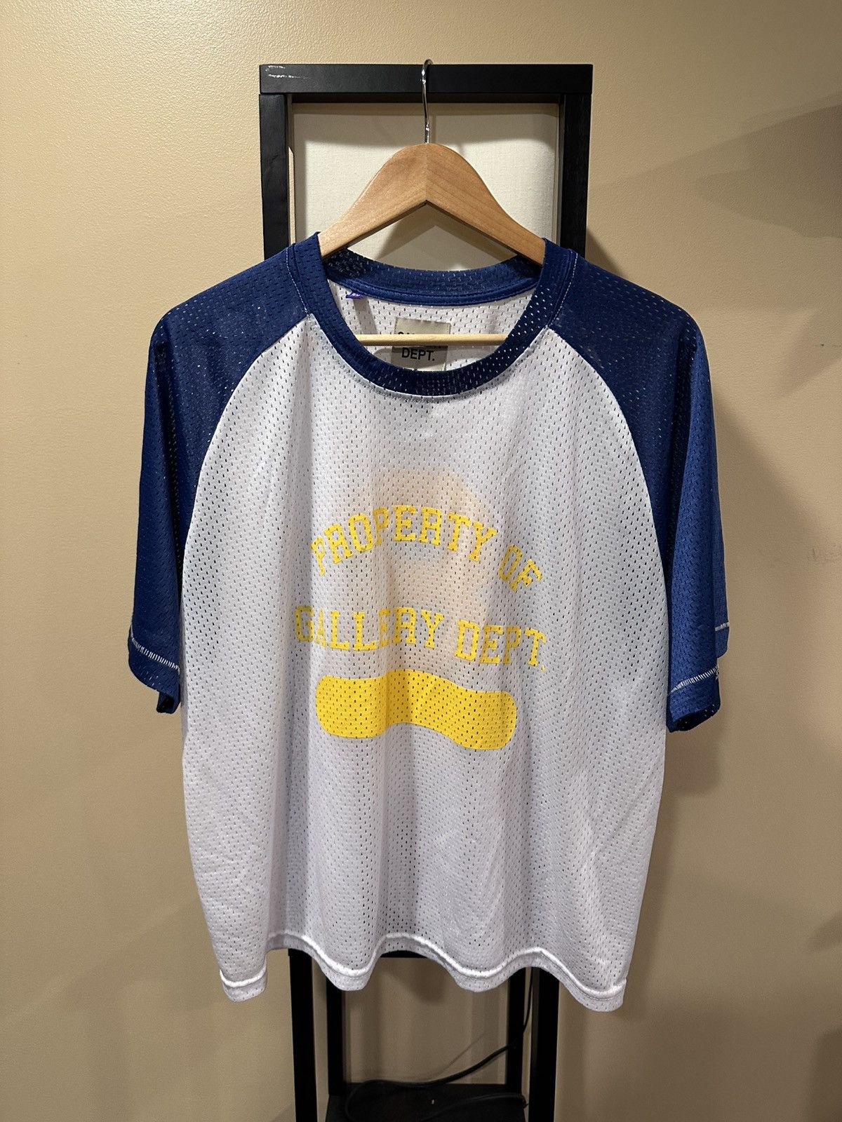 トップス GALLERY DEPT. PRACTICE JERSEY GALLERY DEPT. PROPERTY OF GD PRACTICE JERSEY | WASHED BLACK