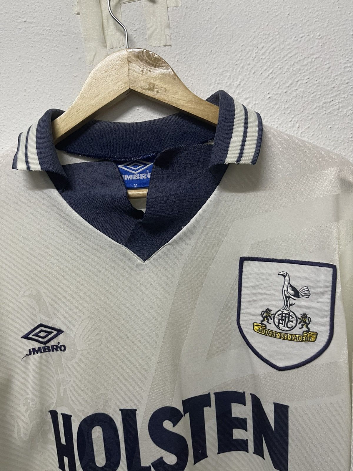 Umbro VINTAGE 93/95 TOTTENHAM HOTSPUR FC HOME JERSEY Size US M / EU 48-50 / 2 - 6 Thumbnail