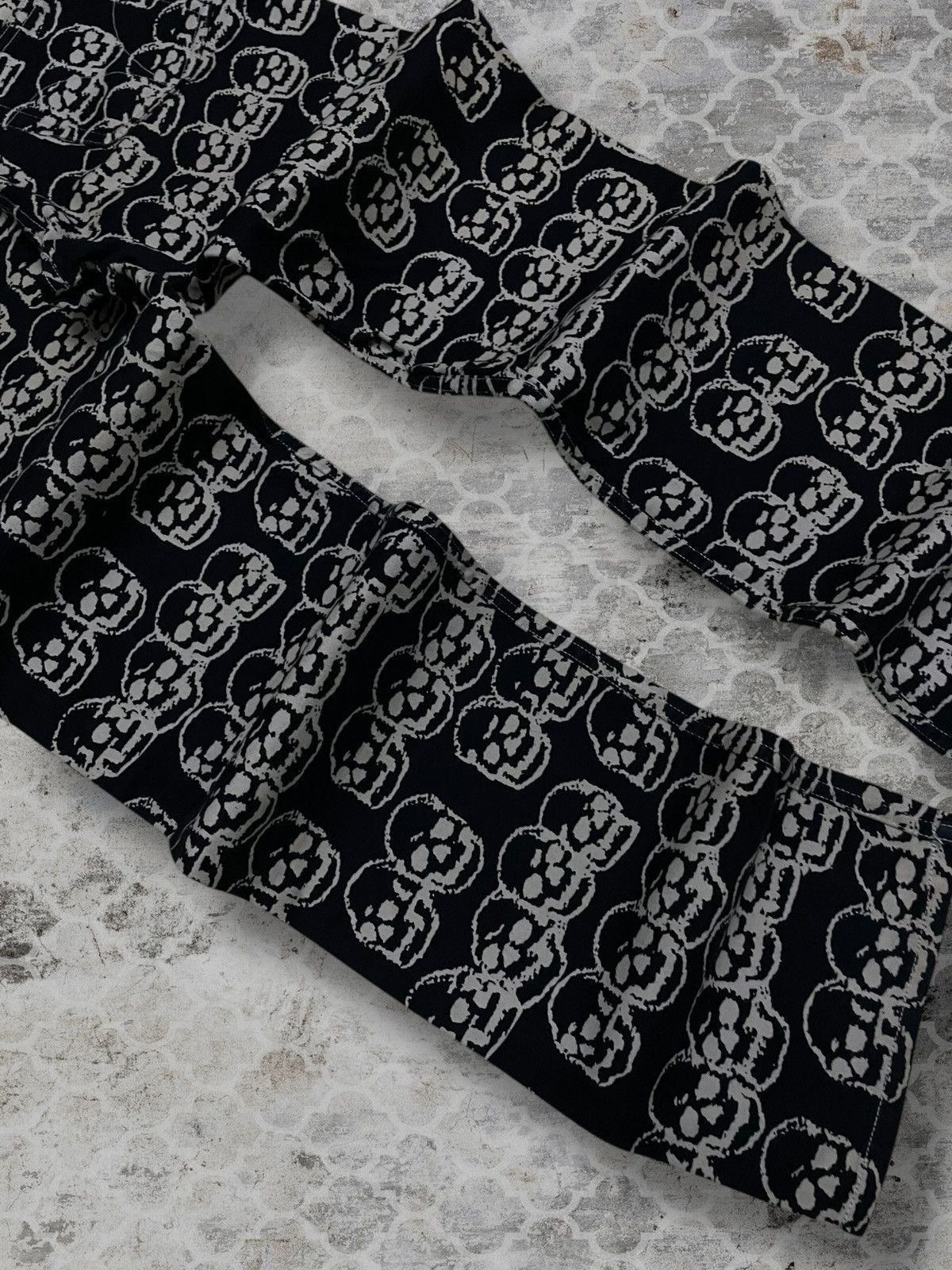 Hysteric Glamour Vintage Og Japan Designer Hysteric Glamour Skull Punk Pant Size US 28 / EU 44 - 13 Thumbnail