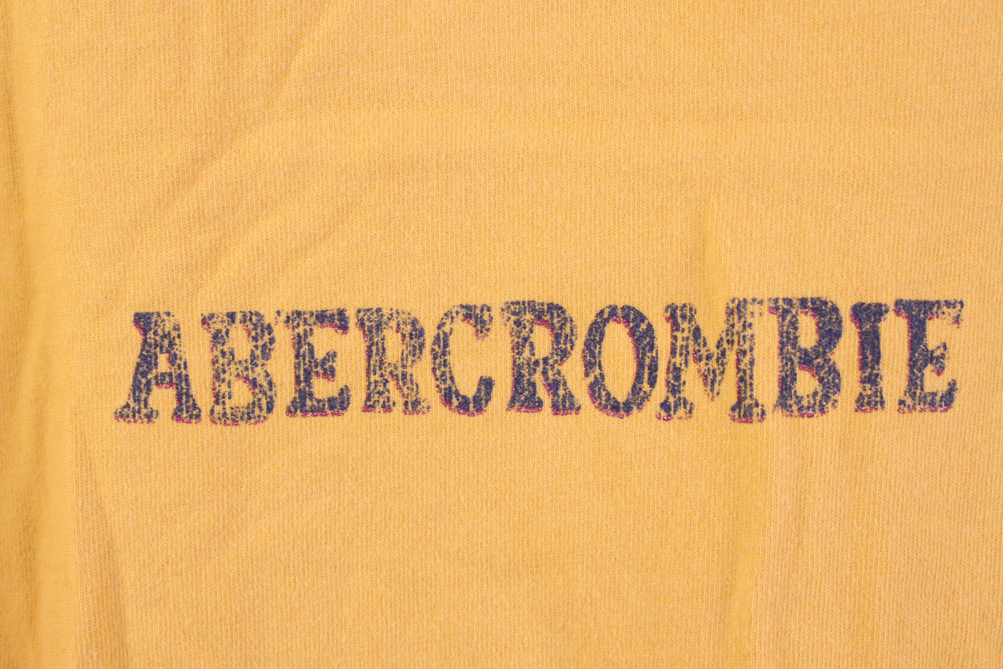 Abercrombie & Fitch Vintage 90s Y2K Abercrombie & Fitch Heavyweight T-Shirt USA Size US XL / EU 56 / 4 - 4 Thumbnail