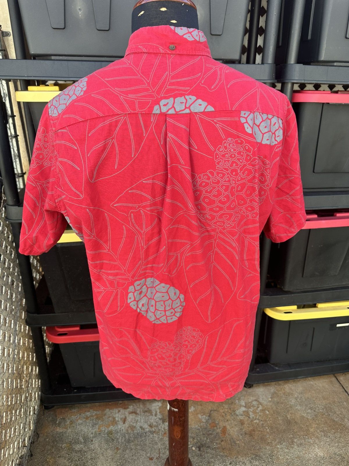 Other PreOwned Sig Zane Red Hawaiian Shirt 3/4 Button Men's Medium Size US M / EU 48-50 / 2 - 2 Thumbnail