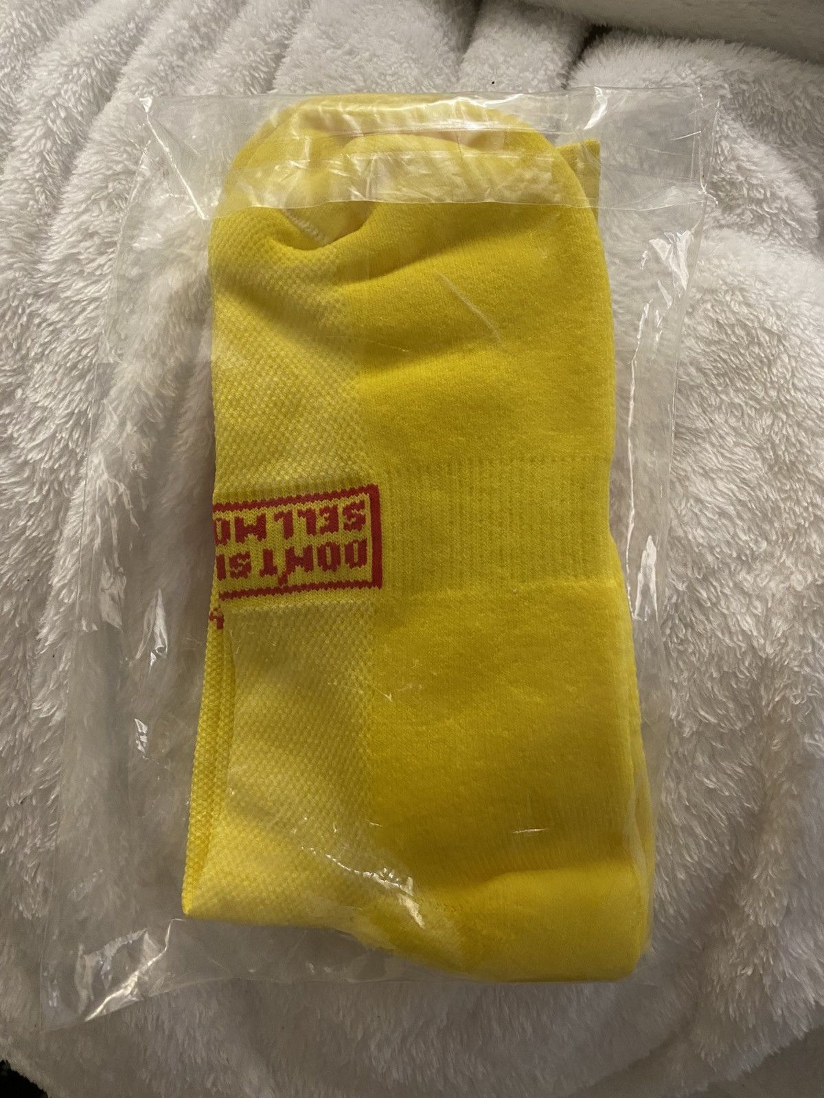 MSCHF MSCHF Wholesale Yellow Socks Size ONE SIZE - 2 Thumbnail