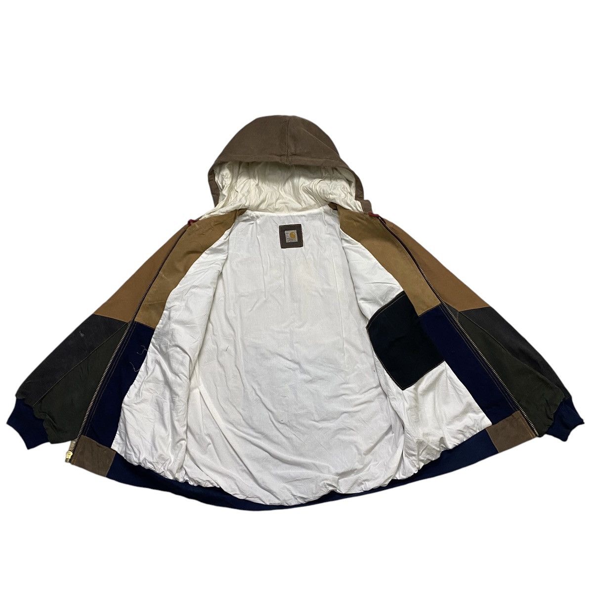 Carhartt Vintage reworked Carhartt active Jacket patchwork Size US L / EU 52-54 / 3 - 9 Thumbnail