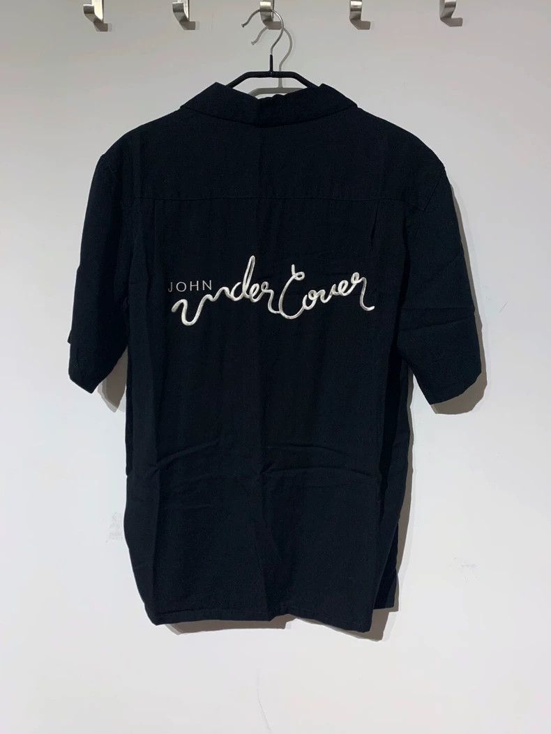 Undercover undercover Rose Snake Embroidered Short Sleeve Shirt 2502-N Size US L / EU 52-54 / 3 - 2 Thumbnail