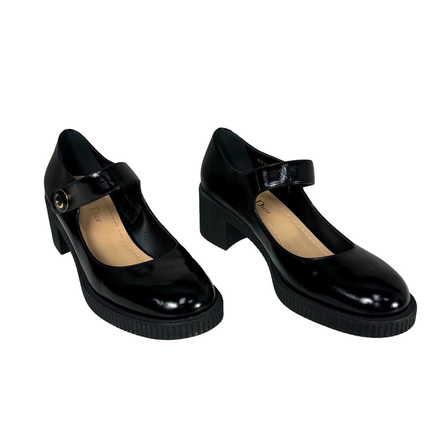Dior Dior Patent Mary Jane Heels Size 36.5 Size US 5.5 / IT 35.5 - 1 Thumbnail