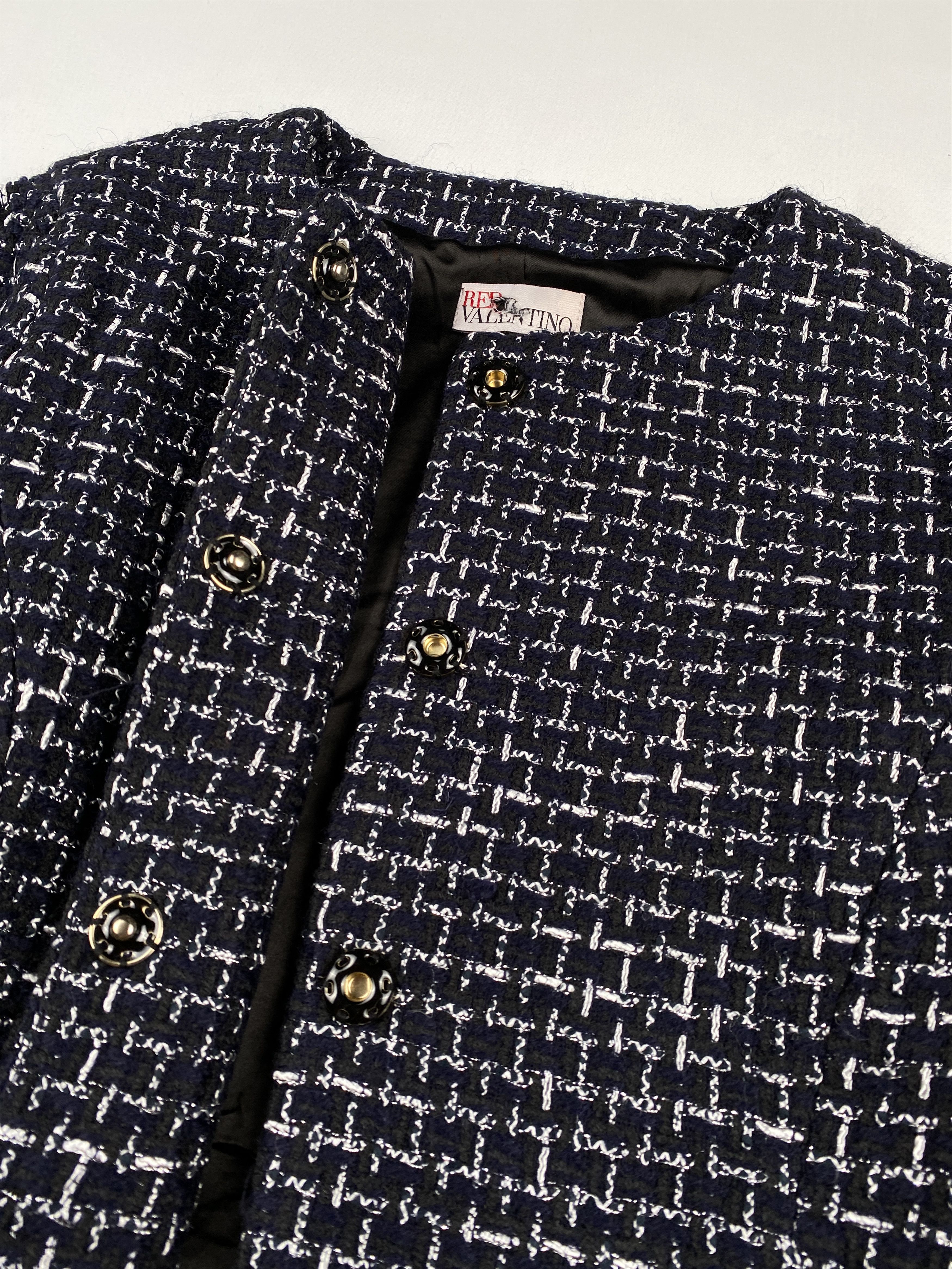 RED Valentino Garavani Tweed Jacket Size ONE SIZE - 9 Thumbnail
