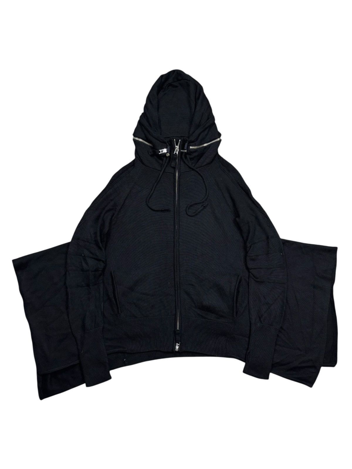 Marithe + Francois Girbaud Archive Girbaud - Apocalypse Style Bono Zip Hoodie Jacket Size US M / EU 48-50 / 2 - 1 Thumbnail