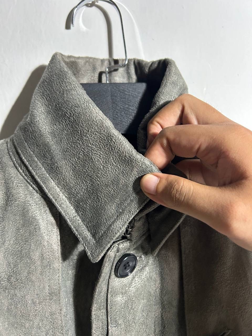 Tornado Mart Tornado Mart Suede Trench Coat Size US M / EU 48-50 / 2 - 12 Thumbnail