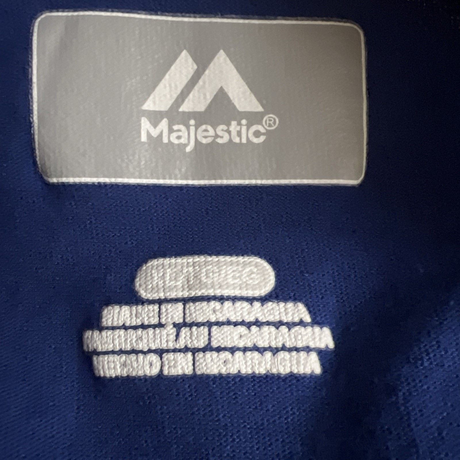 Majestic Los Angeles Dodgers Baseball Blue Graphic T-Shirt Mens XL Size US XL / EU 56 / 4 - 6 Thumbnail