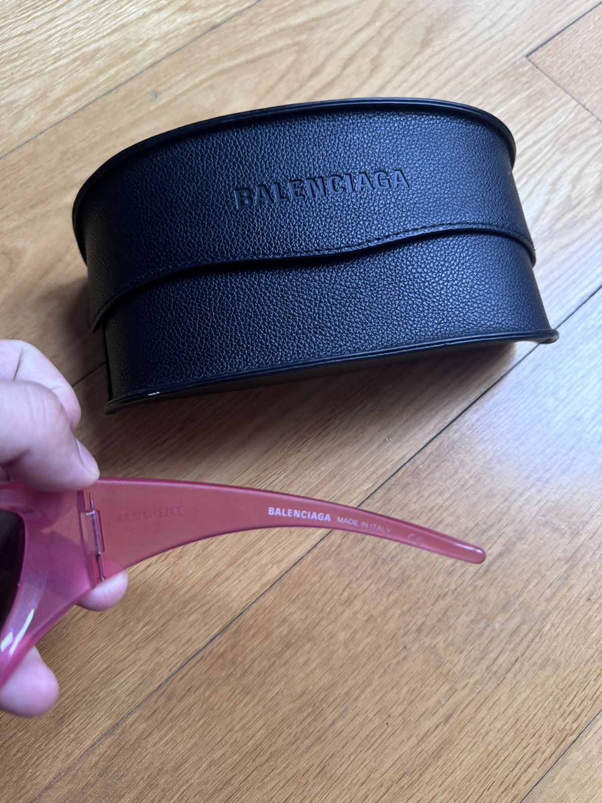 Balenciaga Balenciaga cat XL sunglasses Size ONE SIZE - 3 Thumbnail