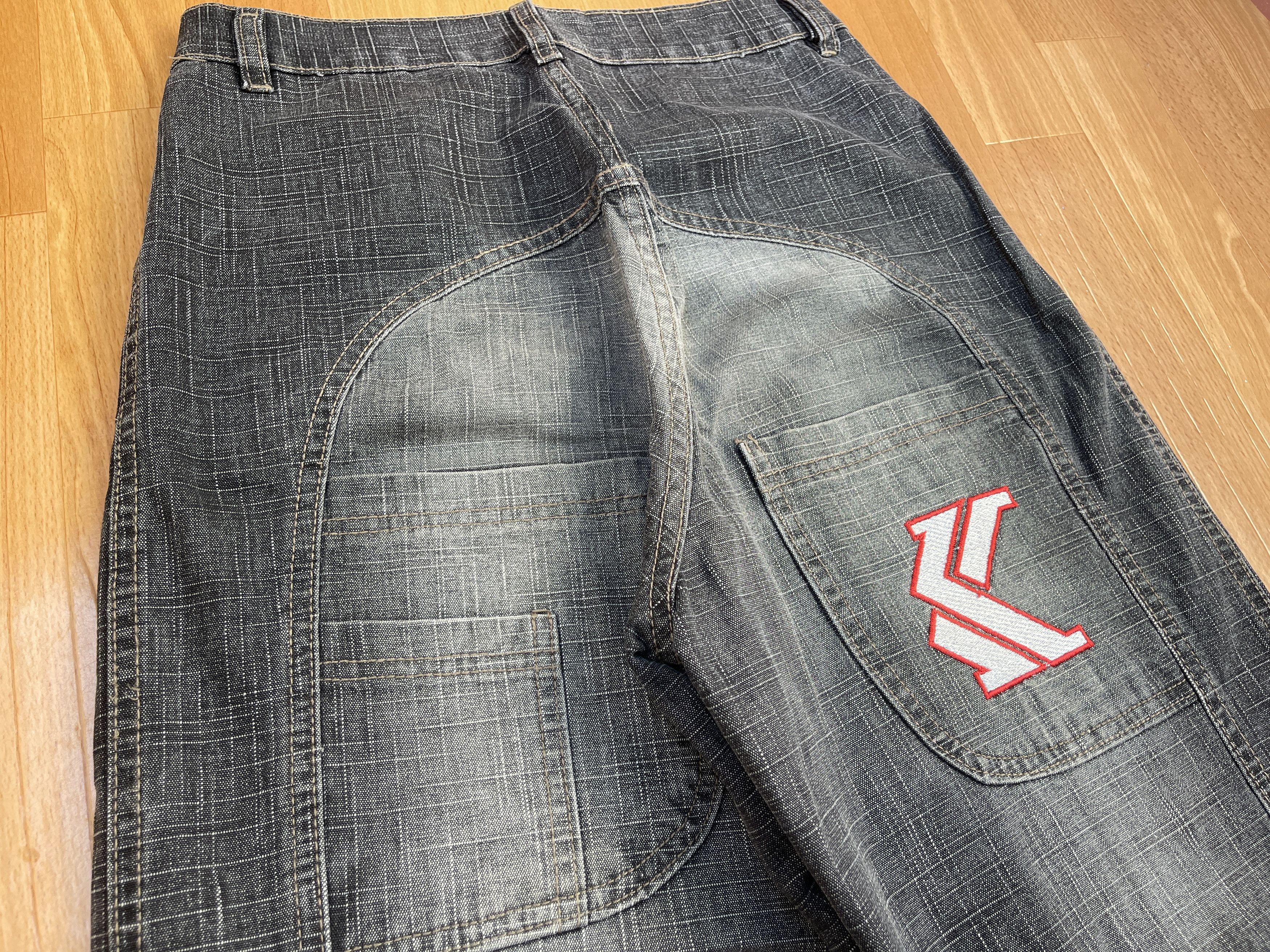 Karl Kani KARL KANI jeans, baggy, vintage Kani jeans, 90s hip hop W 26 Size US 26 / EU 42 - 4 Thumbnail