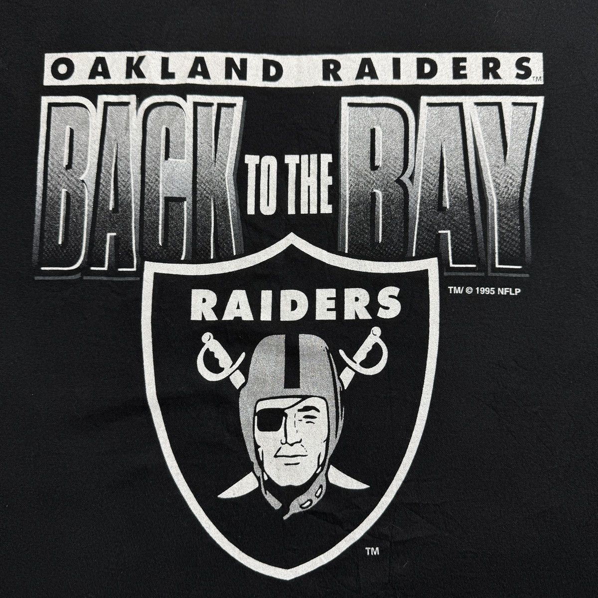 NFL 1995 Oakland Raiders Back to the Bay american football 90s Size US XXL / EU 58 / 5 - 4 Thumbnail