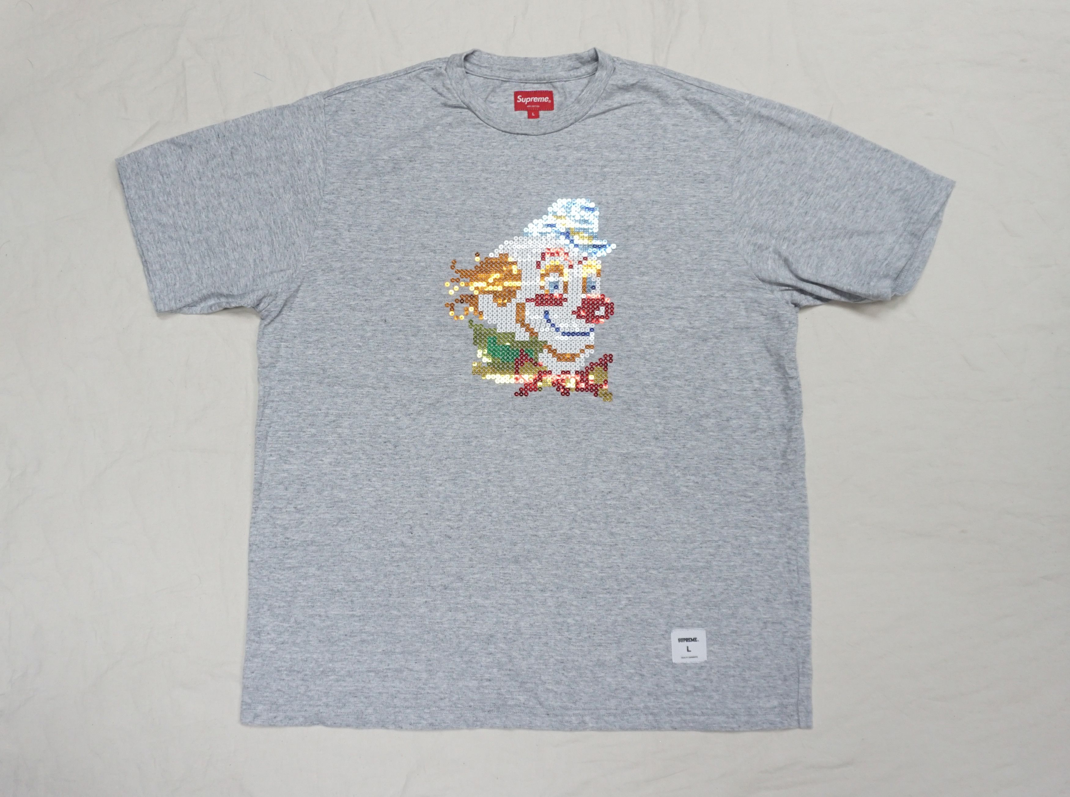 【Supreme】Dalmatian Tee★Heather Grey★25SS★ Supreme】Dalmatian Tee☆Heather Grey☆25SS☆ Supreme
