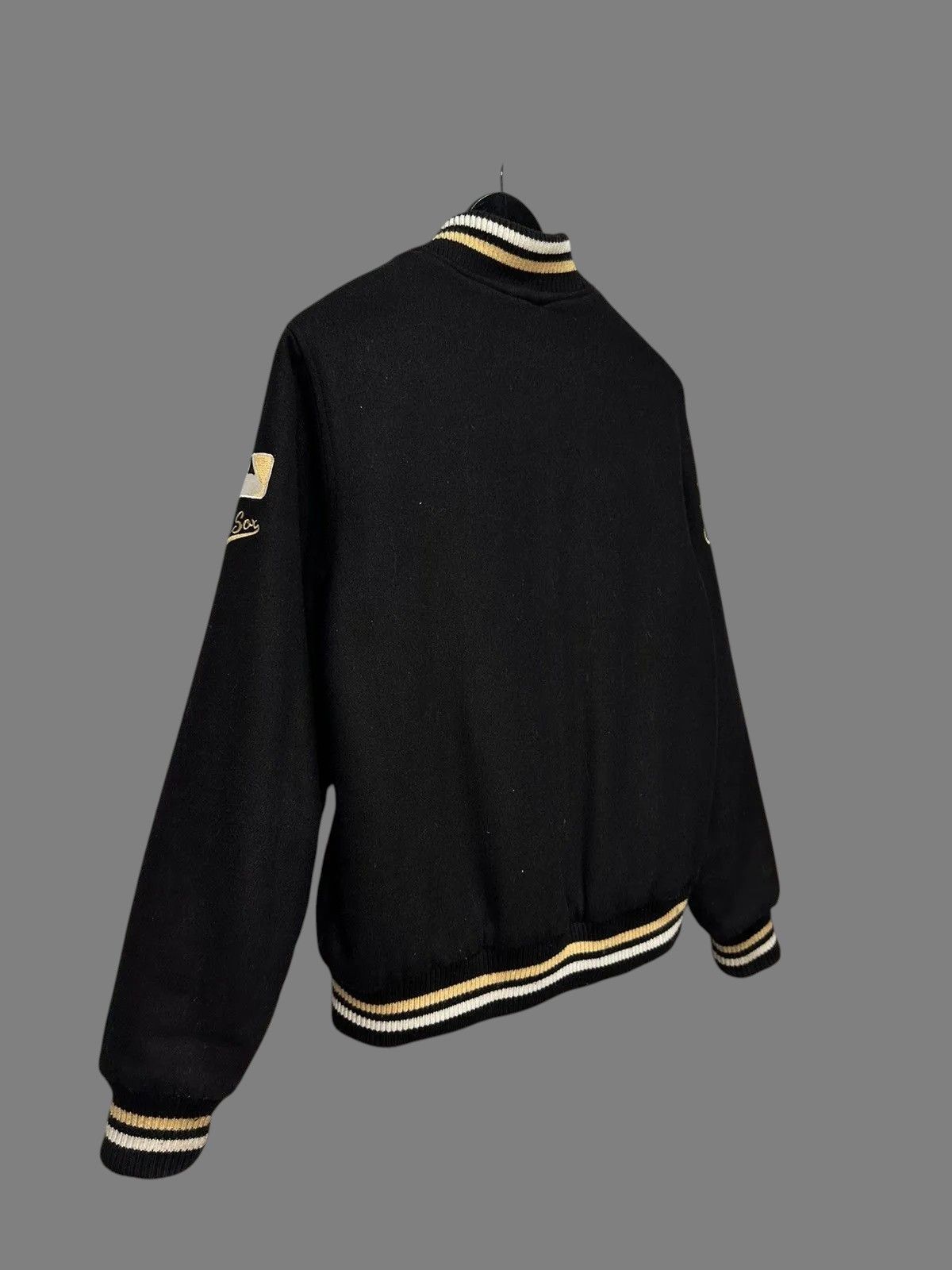 MLB Cooperstown White Sox Majestic Varsity Wool MLB Jacket Size US S / EU 44-46 / 1 - 14 Thumbnail