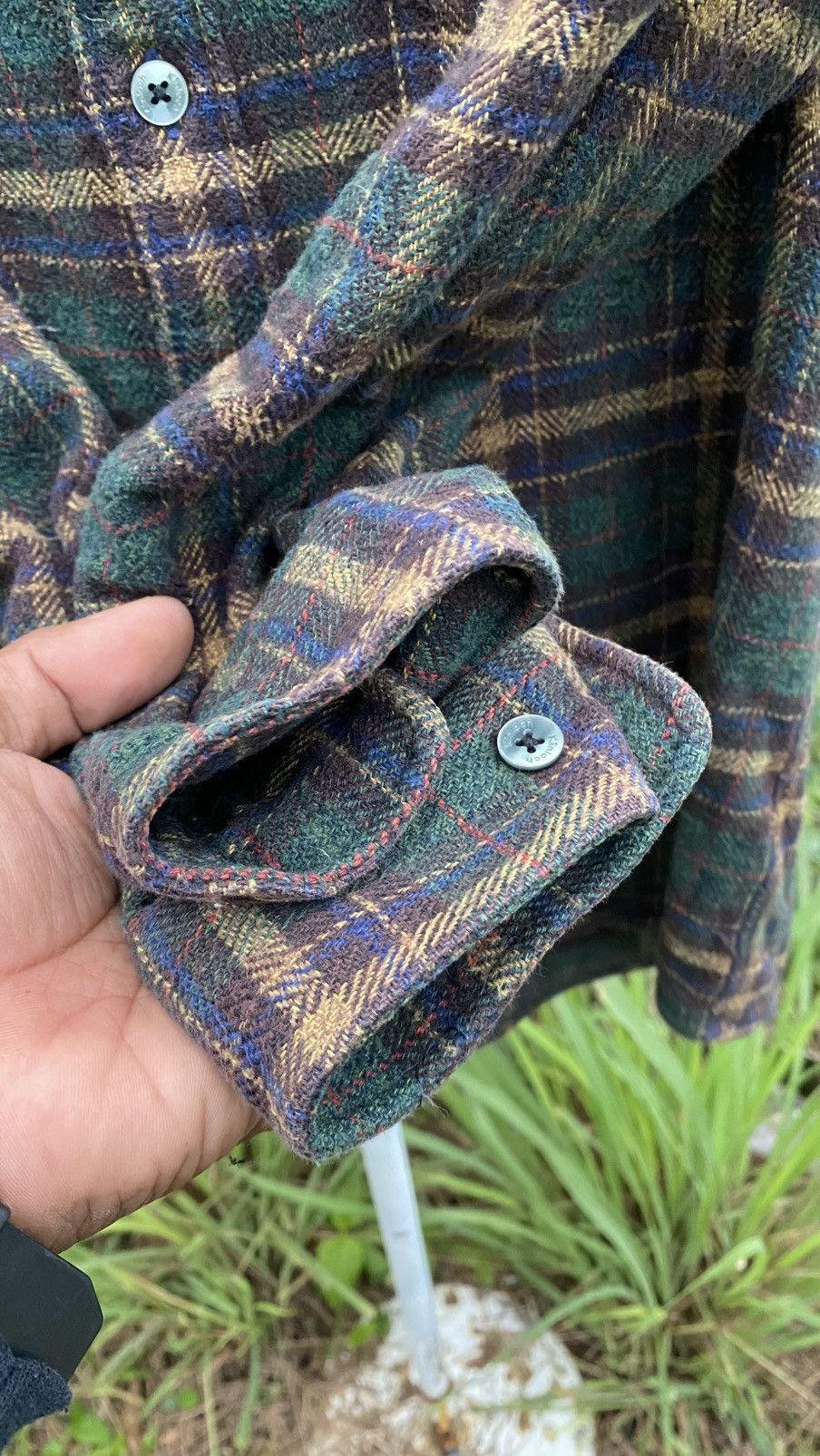 Flannel × Japanese Brand × Vintage Vintage Kinloch Anderson Flannel Shirt Size US L / EU 52-54 / 3 - 7 Thumbnail