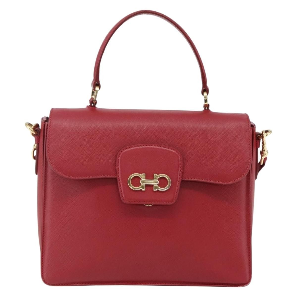 Salvatore Ferragamo Salvatore Ferragamo Gancini handbag Leather Size ONE SIZE - 1 Thumbnail