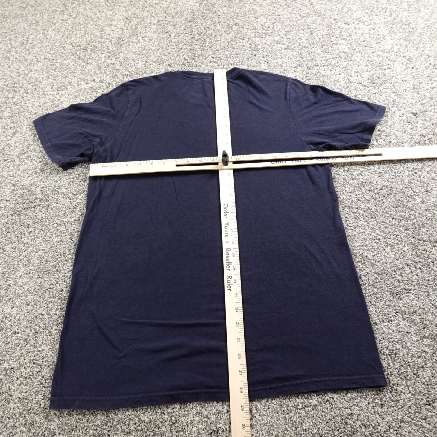 Adidas Adidas Shirt Mens M Blue Spellout Graphic Logo Short Sleeve Athletic Tee Size US M / EU 48-50 / 2 - 7 Thumbnail