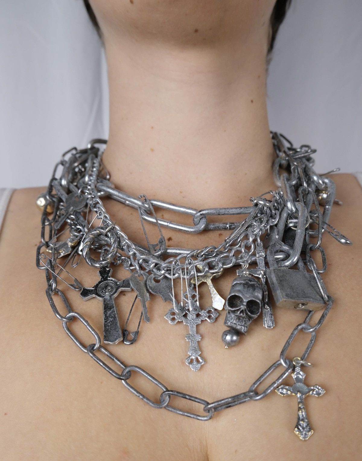 Jean Paul Gaultier Multi chain necklace Size ONE SIZE - 9 Thumbnail