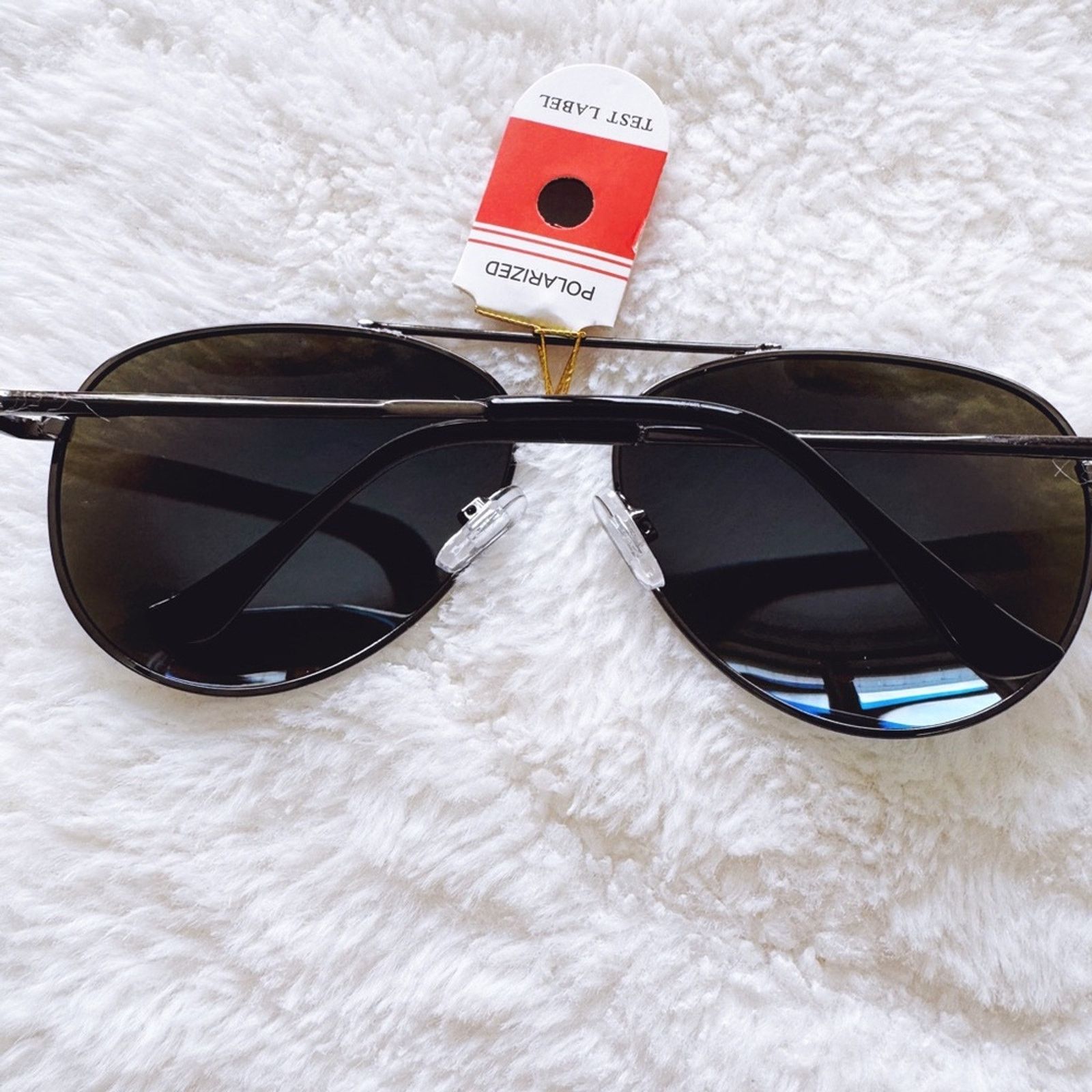 Other Freya Blue w/Black Rim Mirrored Sunglasses Size ONE SIZE - 15 Thumbnail