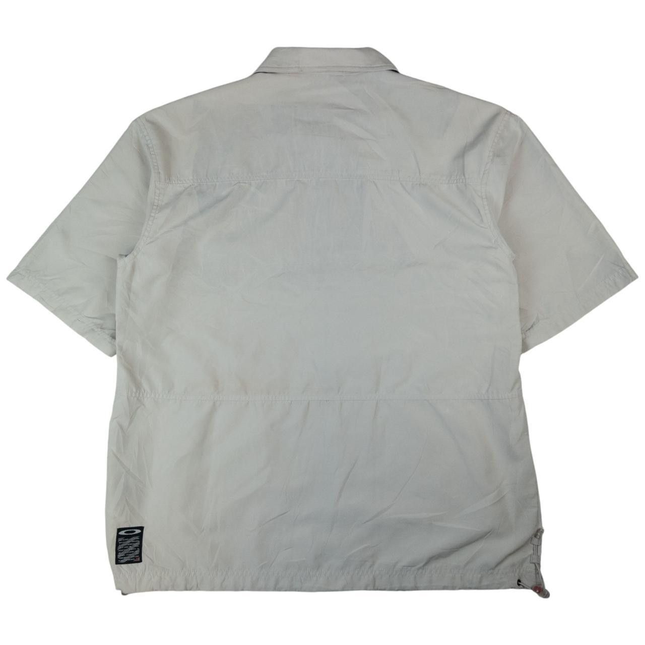 Oakley Vintage Oakley Adjustable Zip Up Short Sleeve Shirt Size L Size US L / EU 52-54 / 3 - 2 Thumbnail