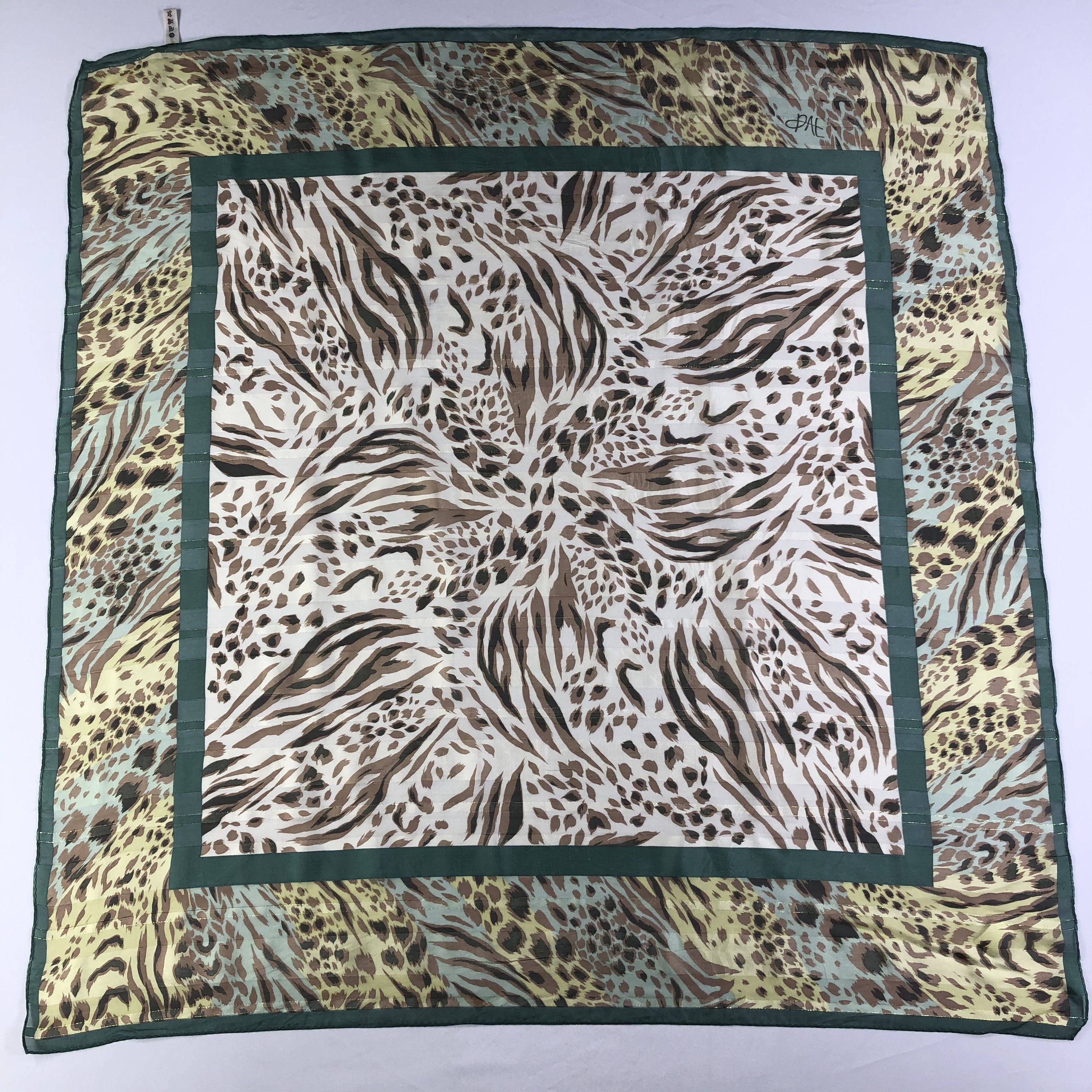 Vintage Vintage Silk Scarf Size ONE SIZE - 2 Thumbnail