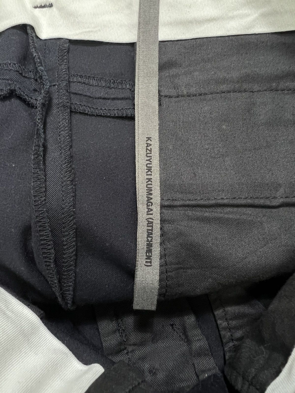 Attachment Kazuyuki Kumagai(Attachment) - Cotton Stretch Cropped Pants Size US 32 / EU 48 - 11 Thumbnail