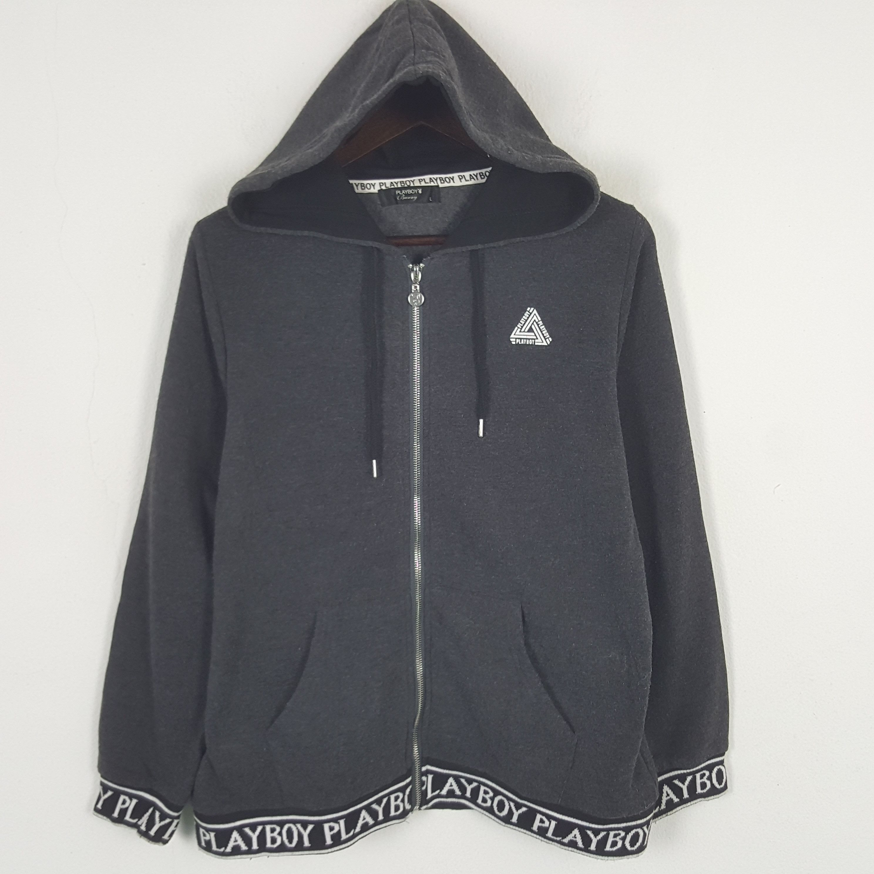 Playboy × Vintage Vintage Playboy Zipper Hoodies Jacket Size US S / EU 44-46 / 1 - 1 Thumbnail
