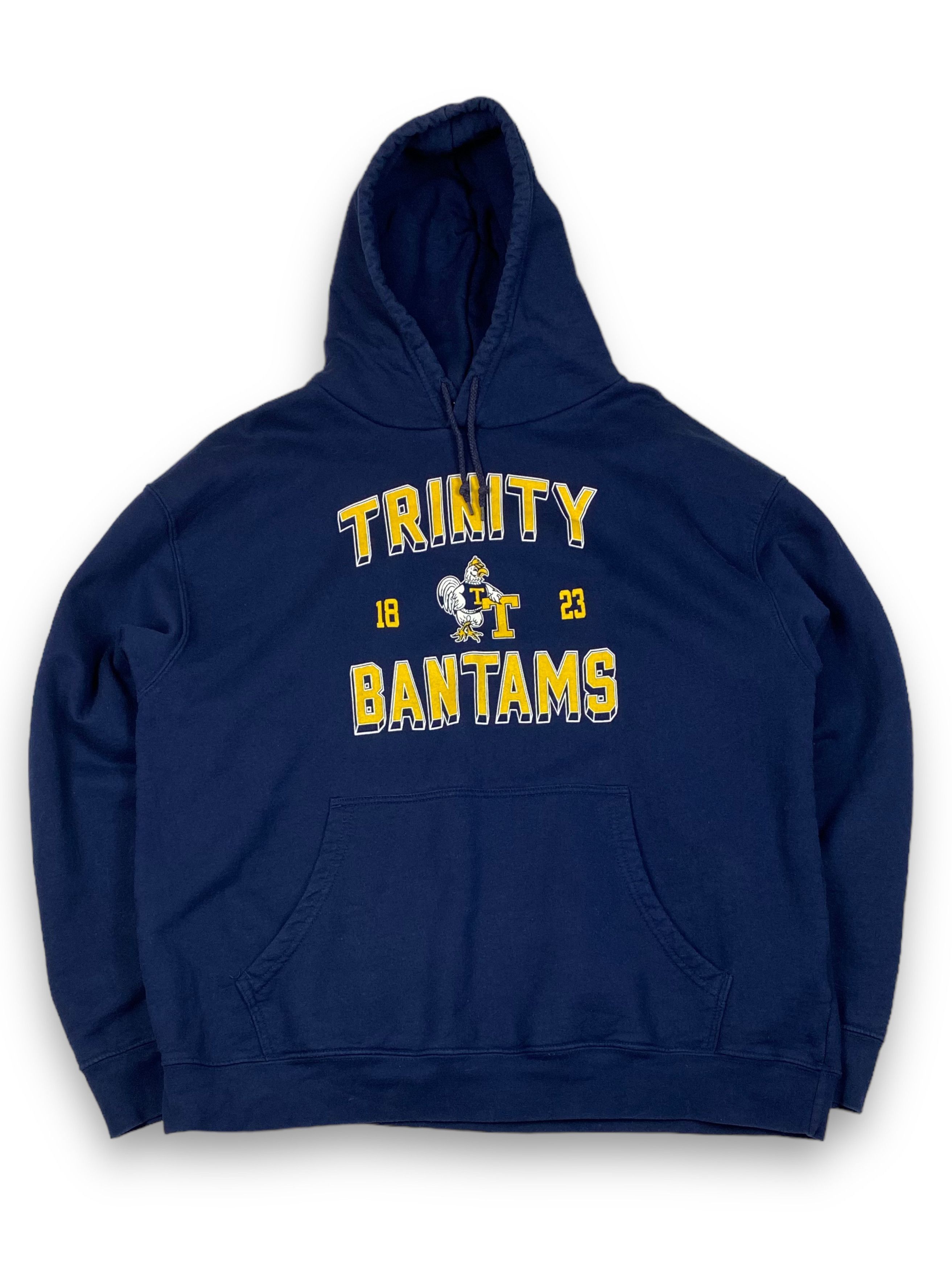 Other Vintage TRINITY BANTAMS Navy Heavy Big Logo Hoodie M784 Size US XL / EU 56 / 4 - 1 Thumbnail
